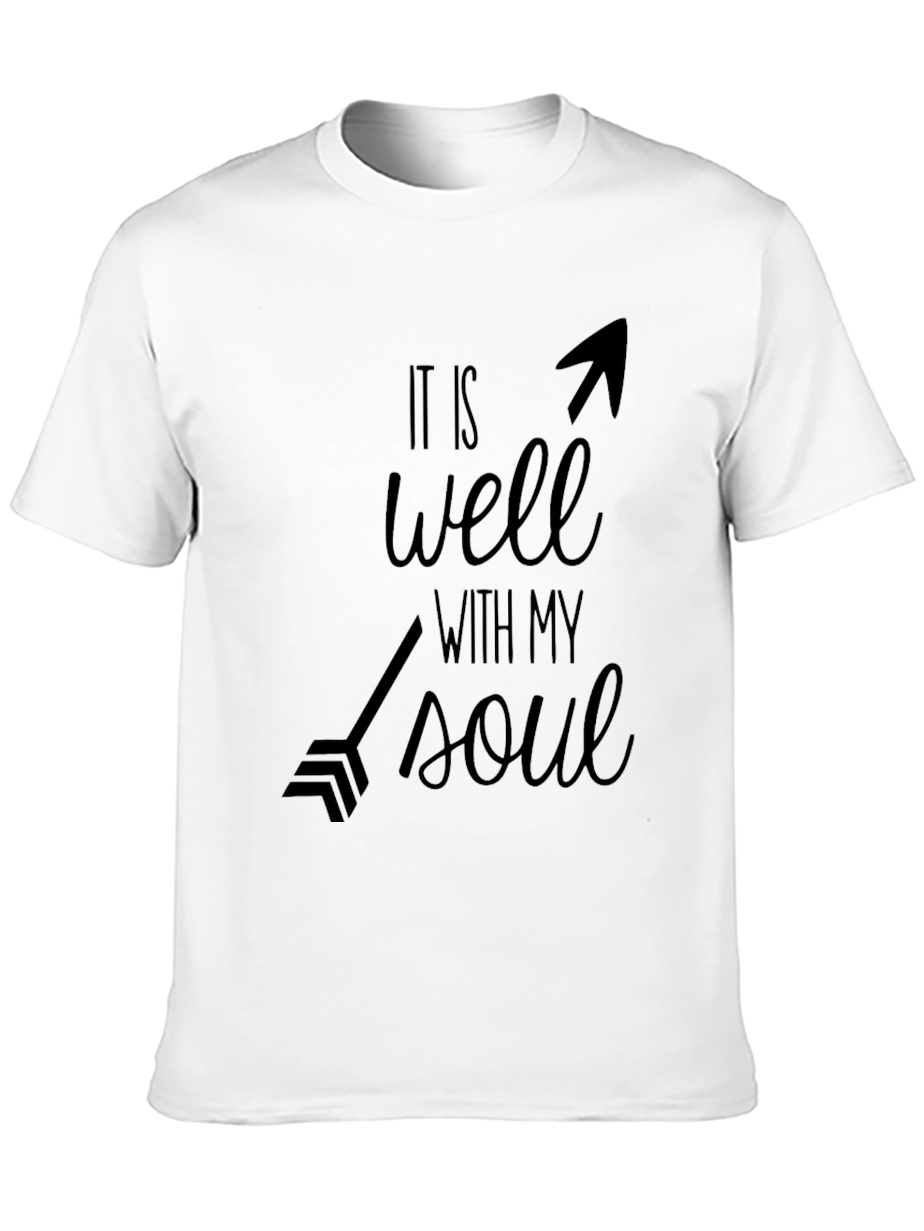 Well With My Soul Black T-Shirt