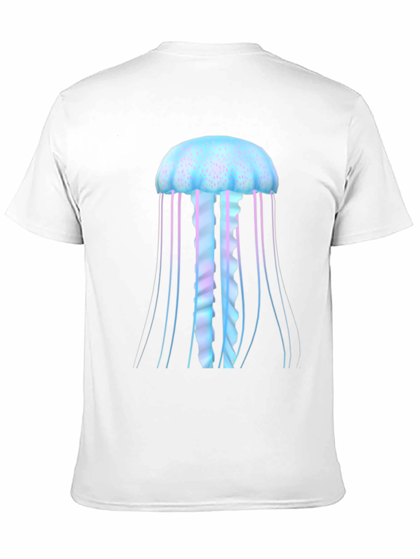Jellyfish Graphic Tee - Black Cotton Comfort
