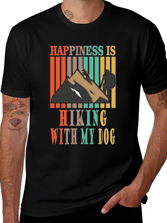 Hiking with My Dog T-Shirt