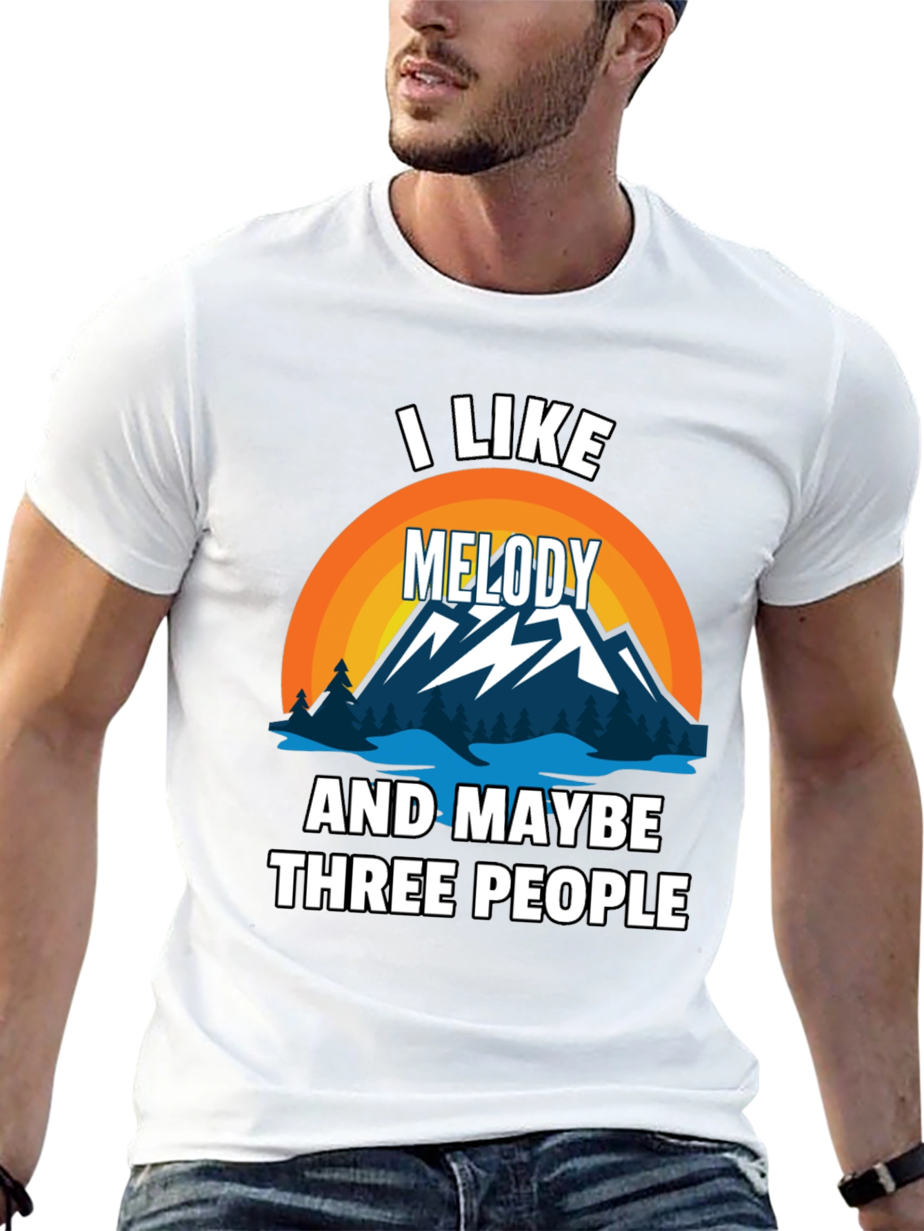 I Like Melody & Maybe 3 People T-Shirt
