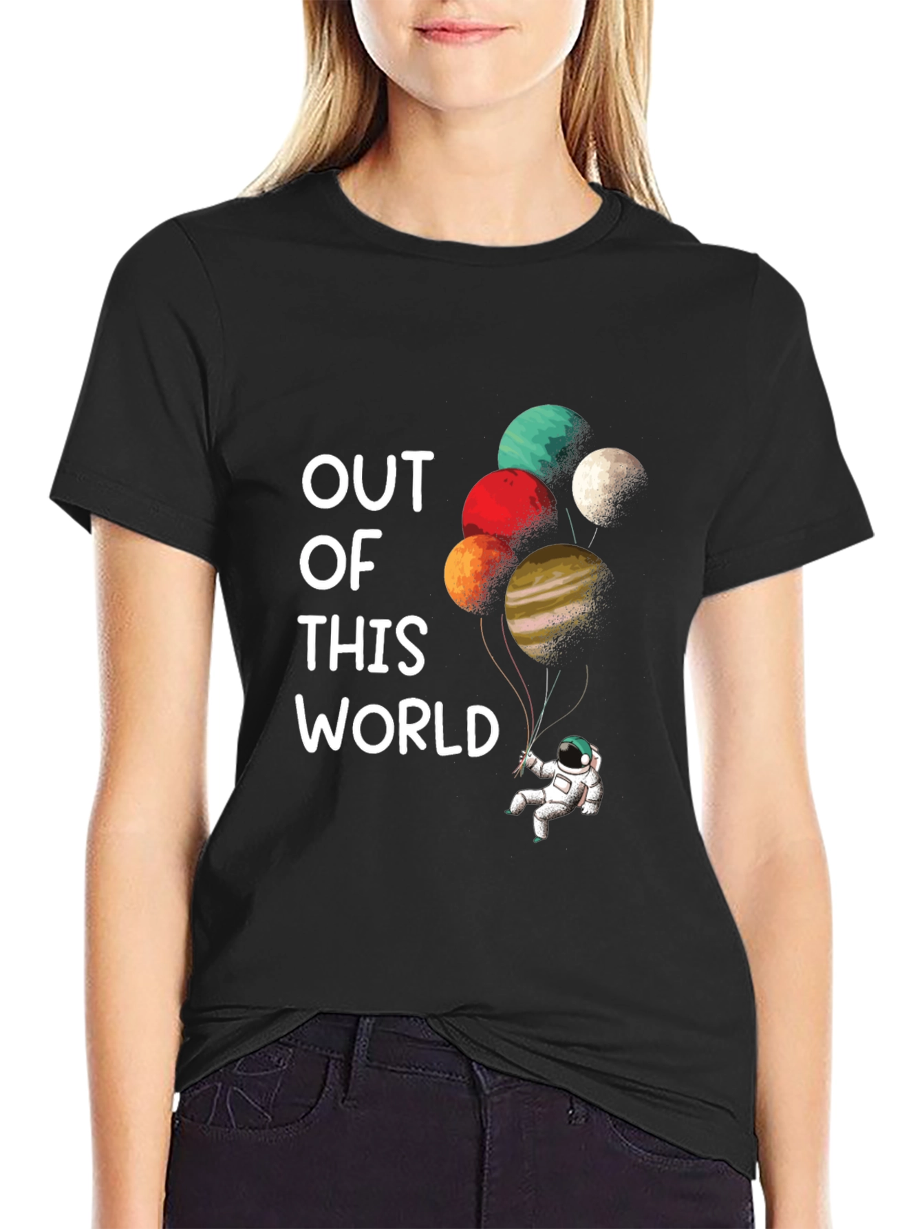 Out of This World Astronaut Graphic Tee