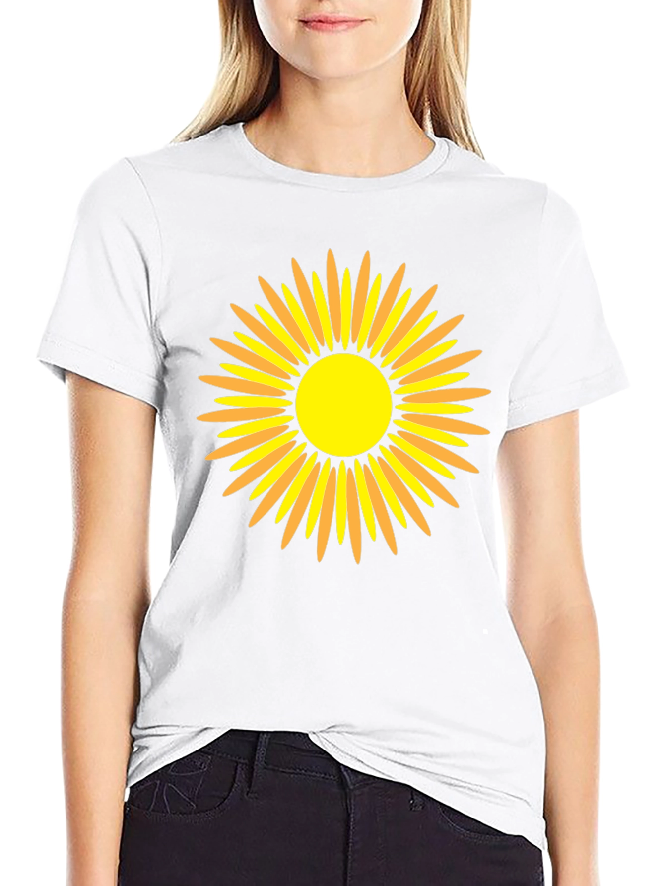 Sunflower Graphic Black T-Shirt - Mens