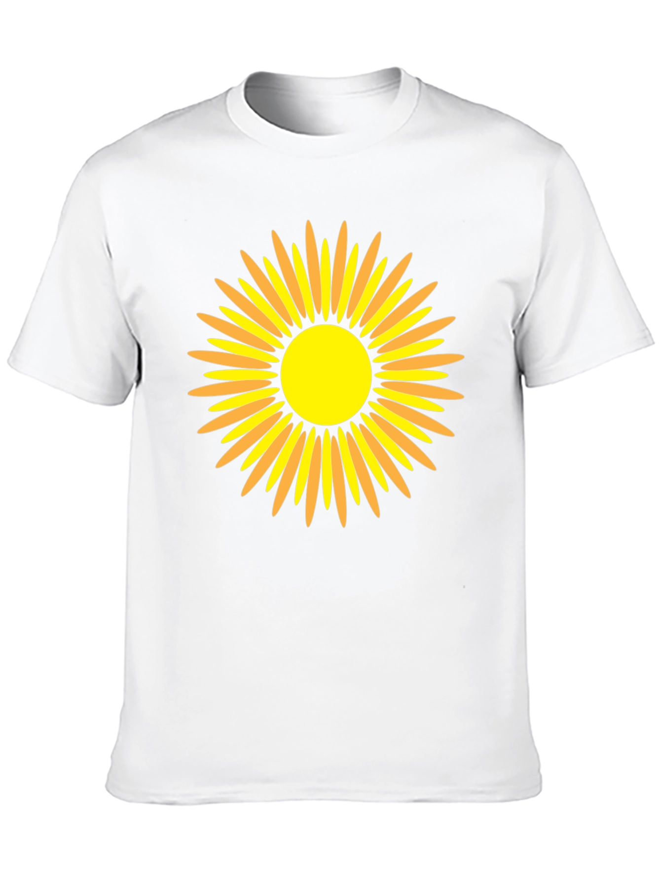 Sunflower Graphic Black T-Shirt - Mens