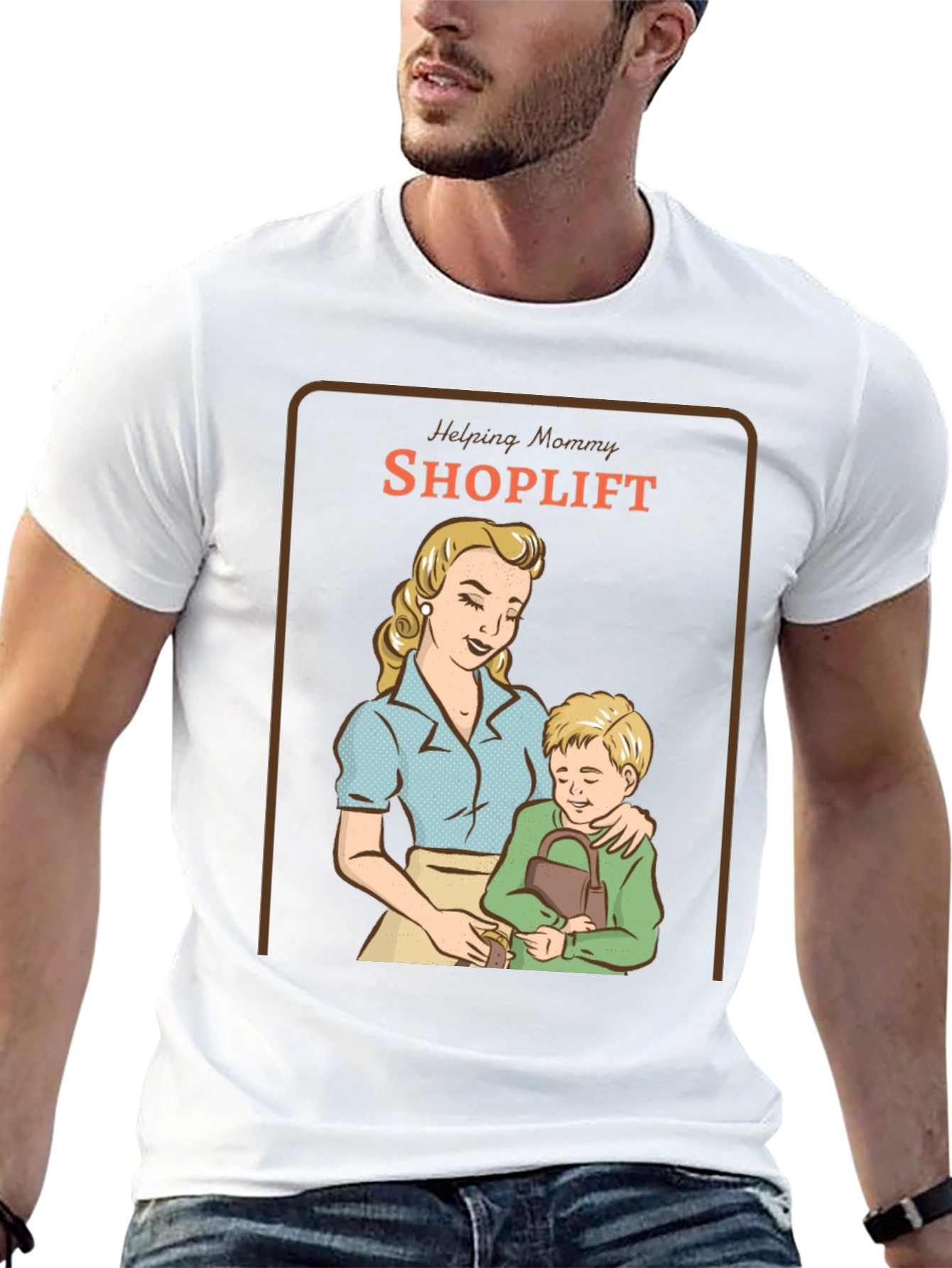 Helping Mommy Shoplift T-Shirt