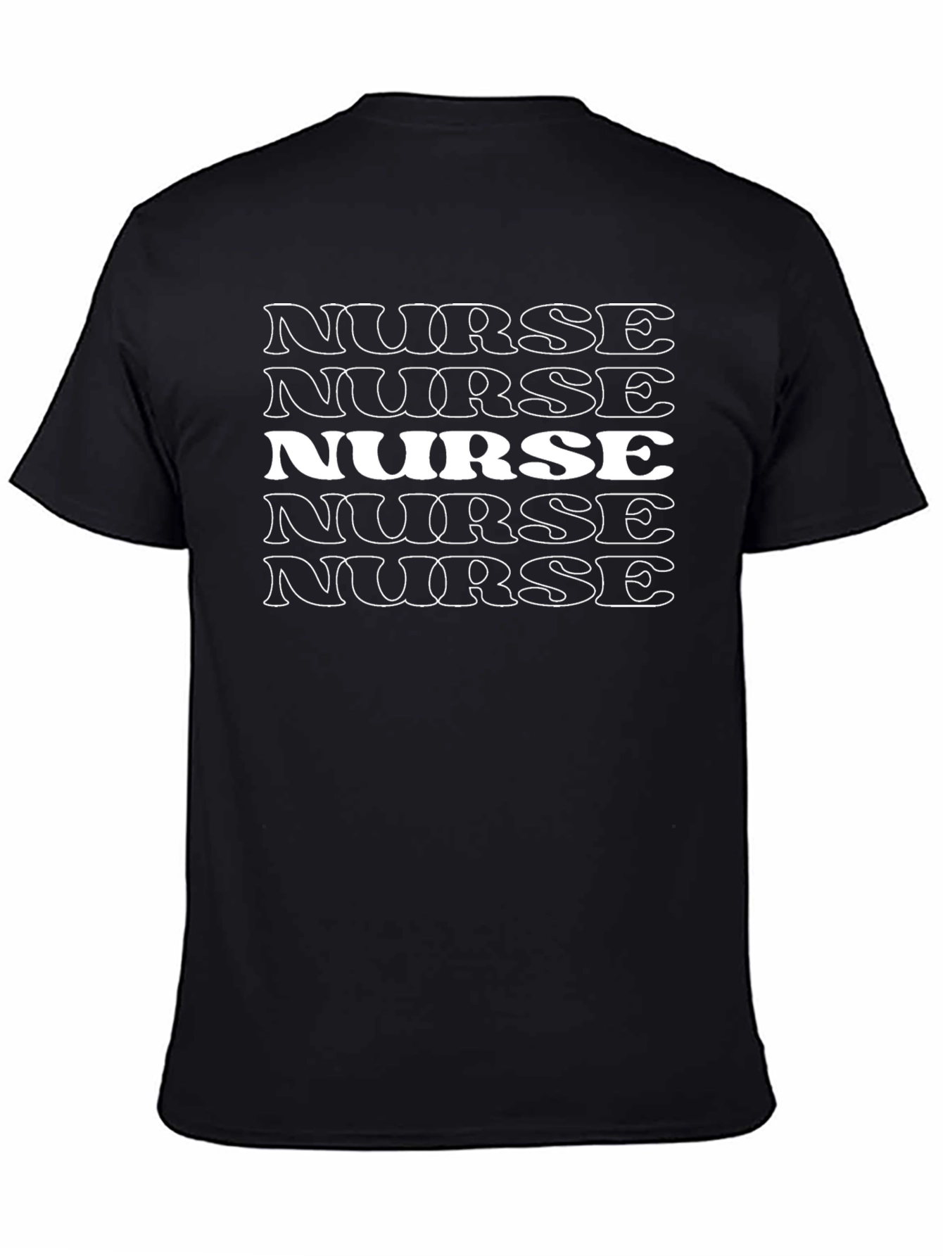 Nurse Graphic T-Shirt - Stylish Medical Apparel