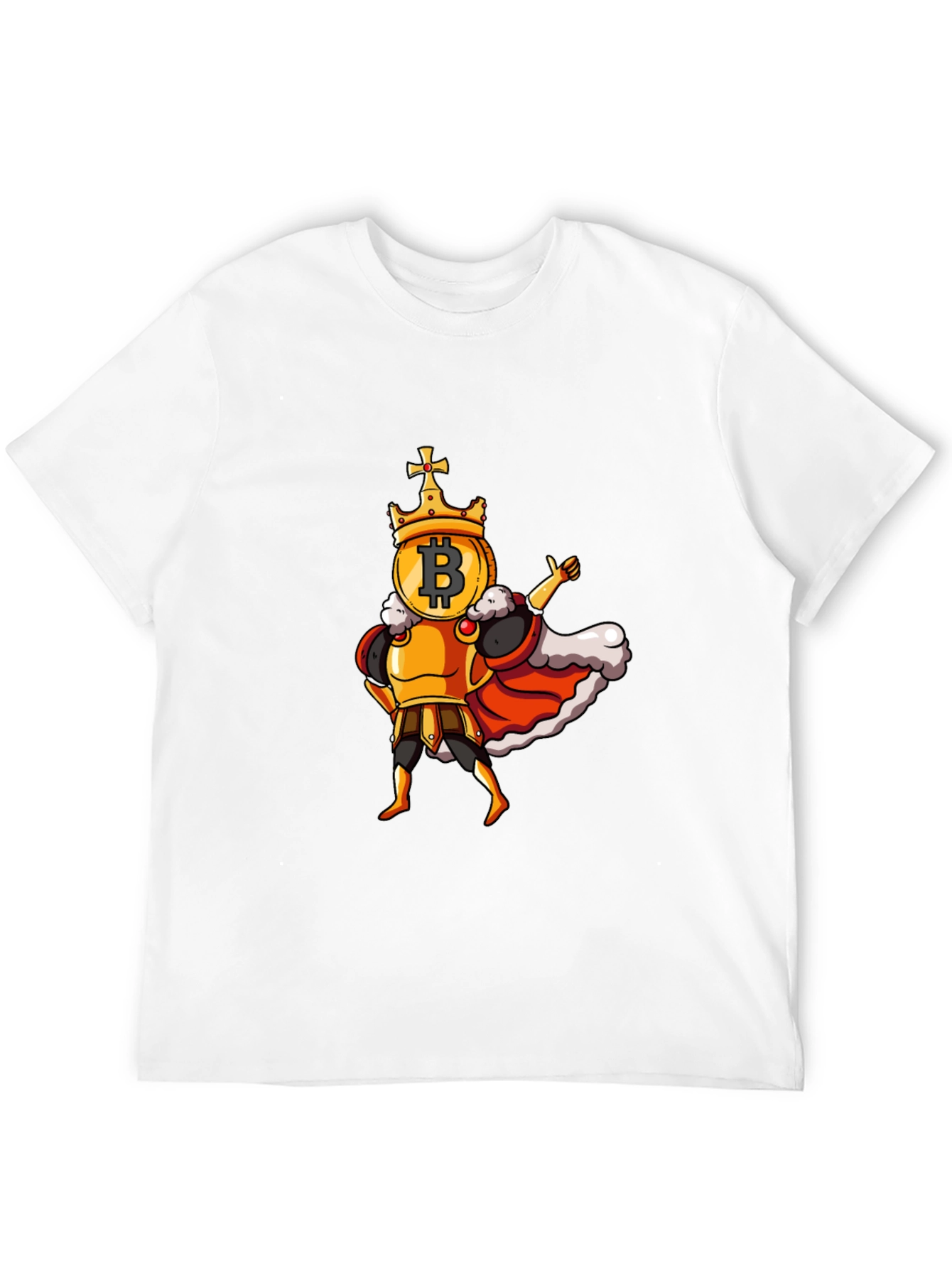 Bitcoin King T-Shirt - Crypto Currency Tee