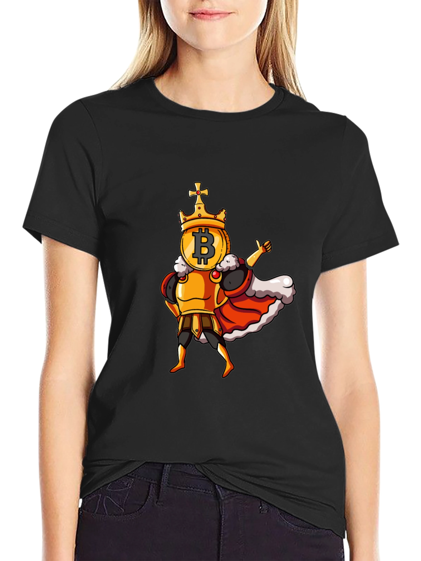 Bitcoin King T-Shirt - Crypto Currency Tee