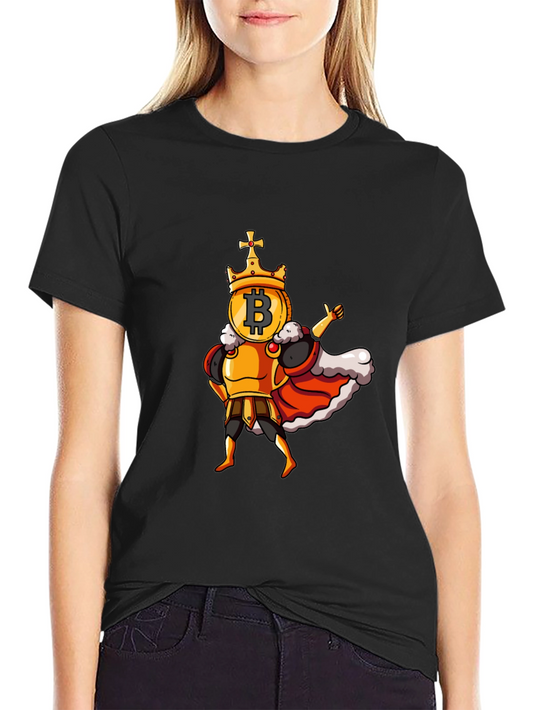 Bitcoin King T-Shirt - Crypto Currency Tee