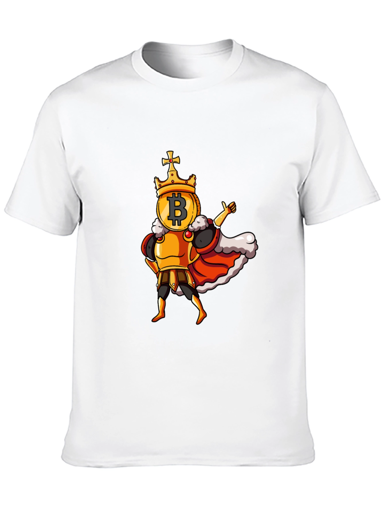 Bitcoin King T-Shirt - Crypto Currency Tee