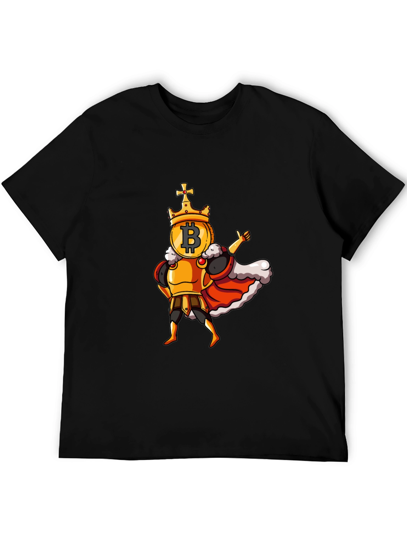 Bitcoin King T-Shirt - Crypto Currency Tee
