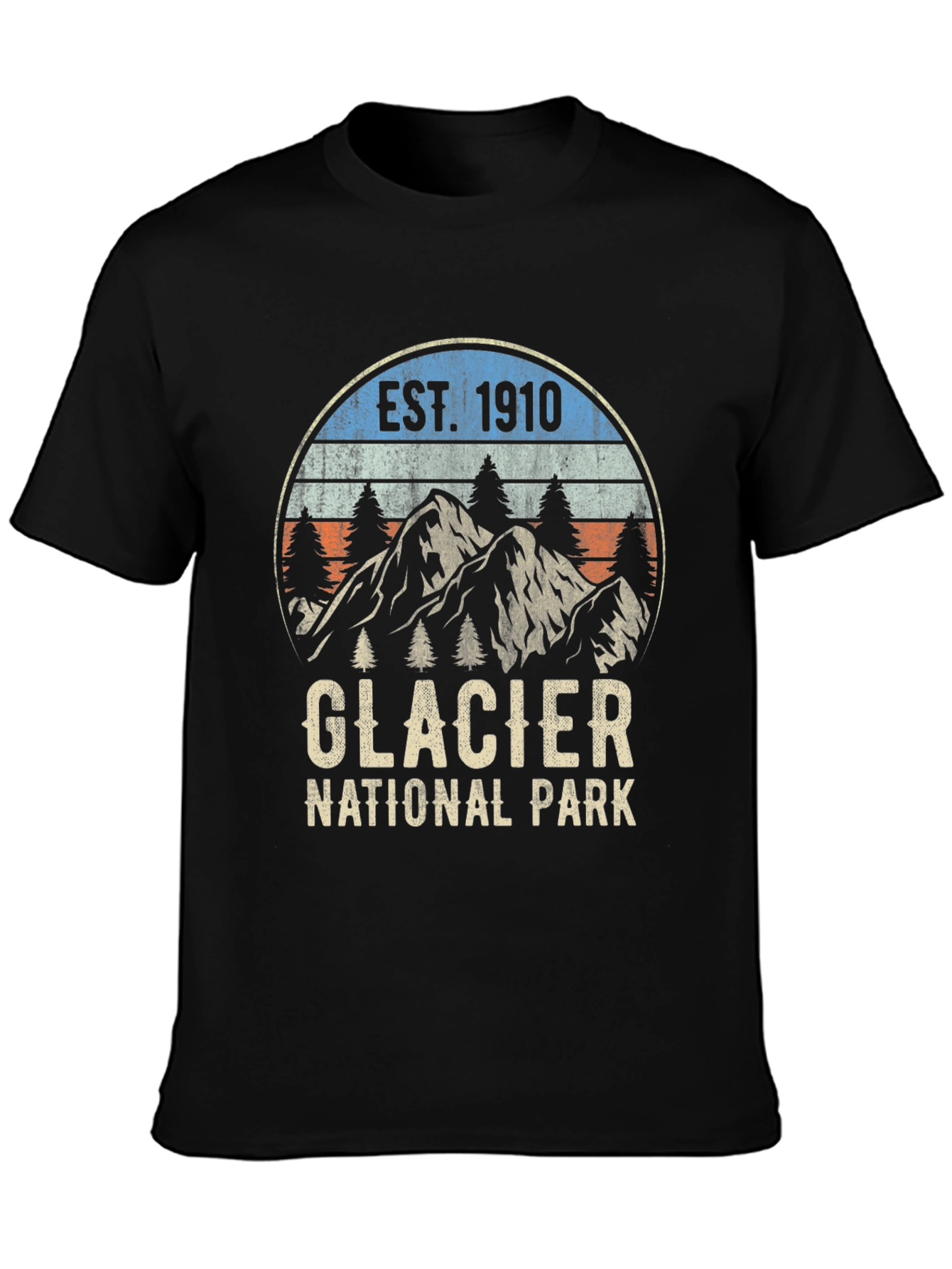 Glacier National Park T-Shirt - Established 1910