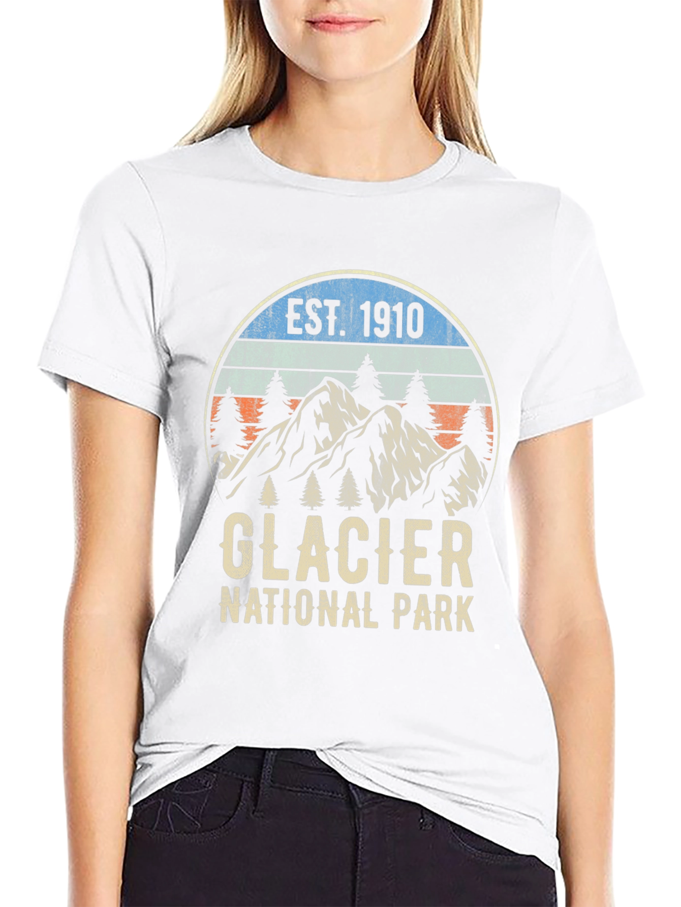 Glacier National Park T-Shirt - Established 1910