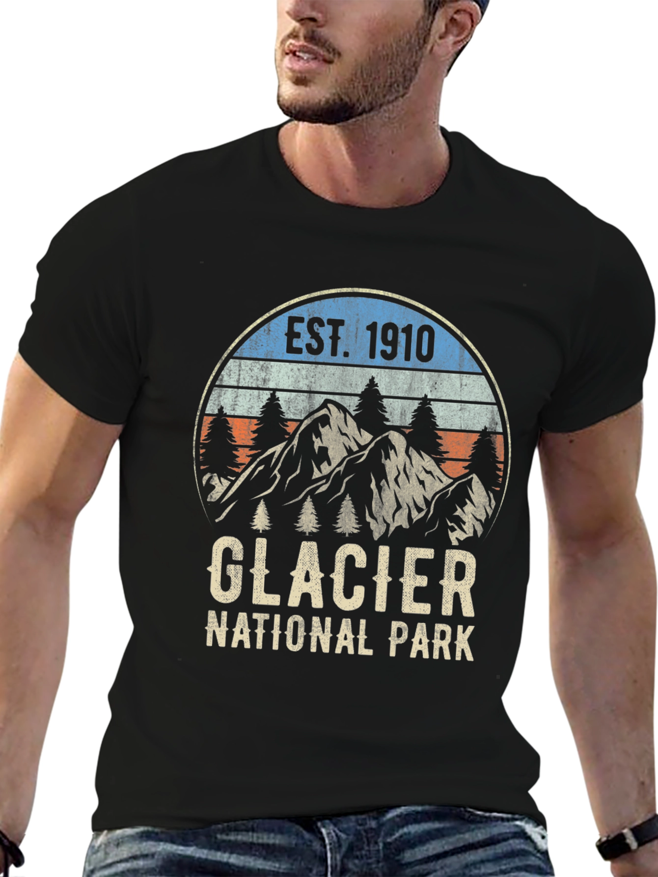 Glacier National Park T-Shirt - Established 1910