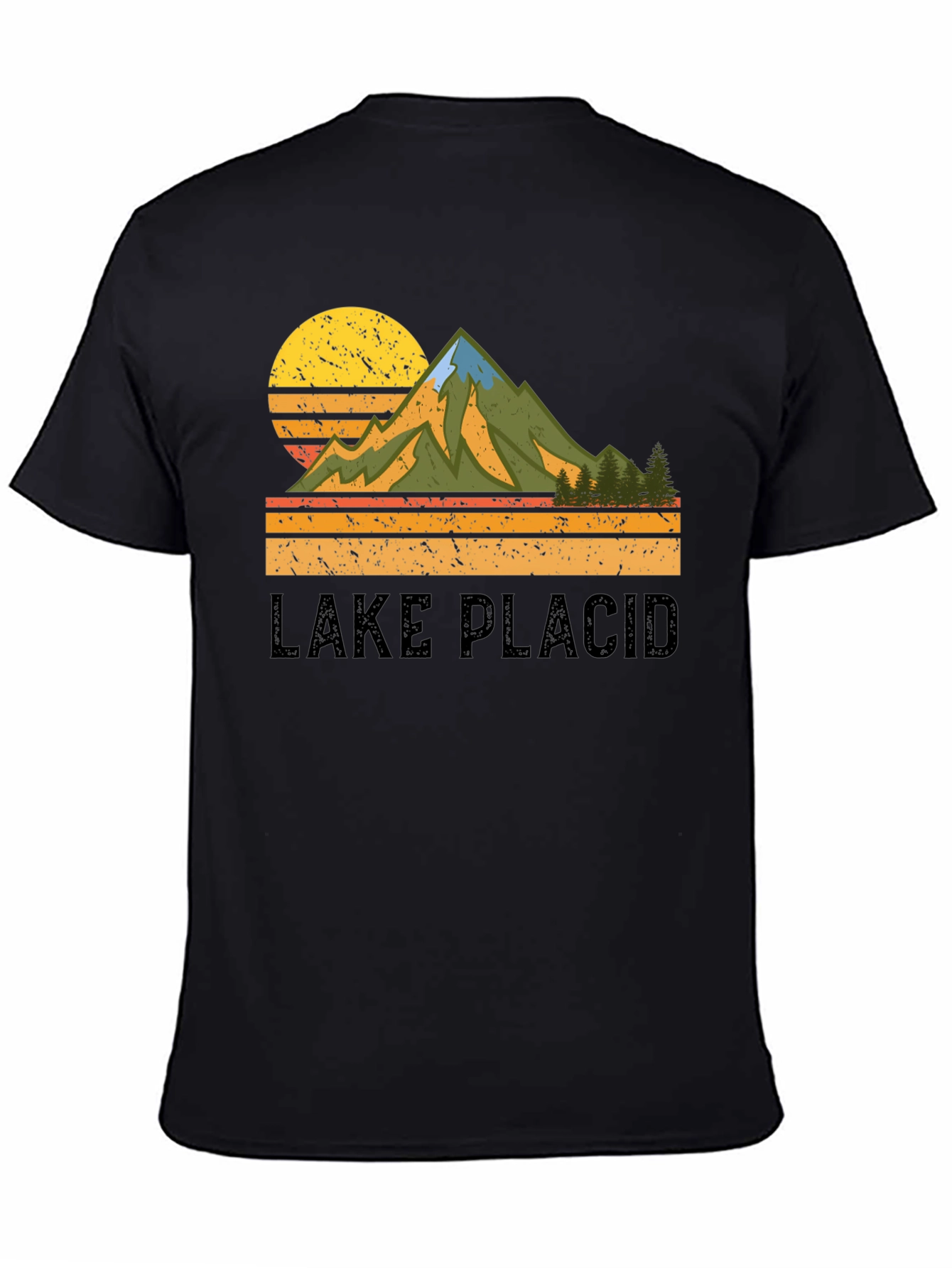 Lake Placid Retro Graphic T-Shirt