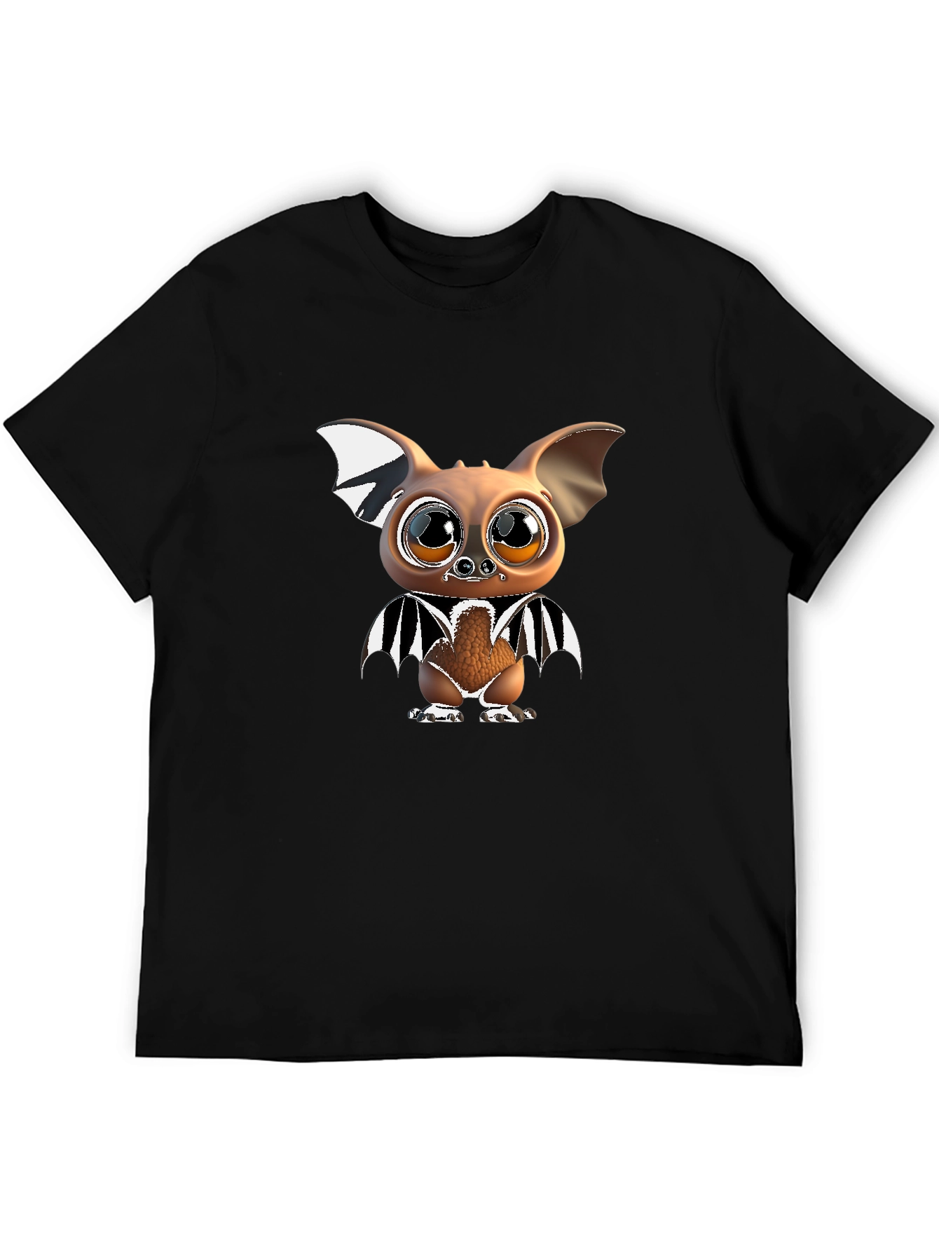 Cute Cartoon Bat Graphic Tee