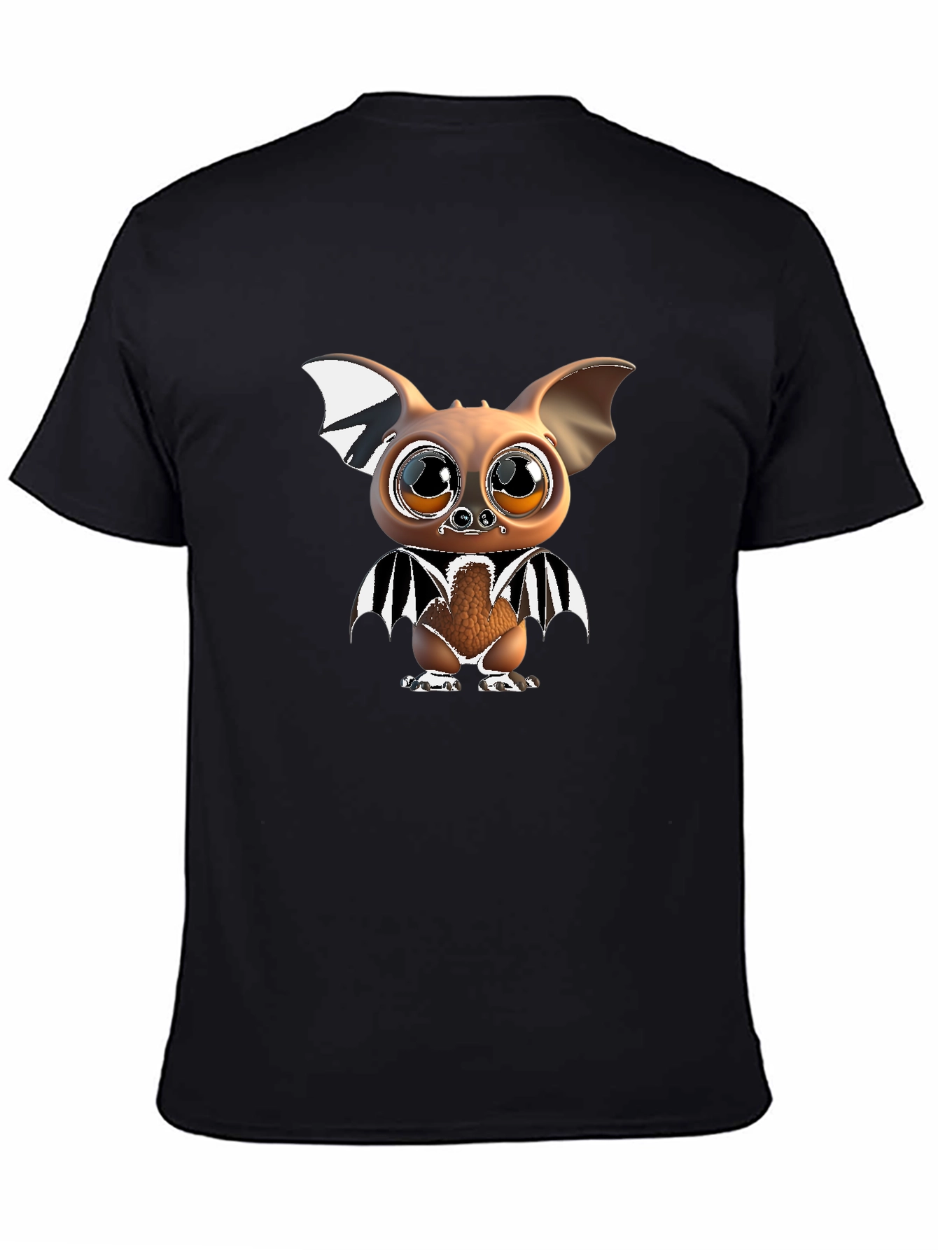 Cute Cartoon Bat Graphic Tee