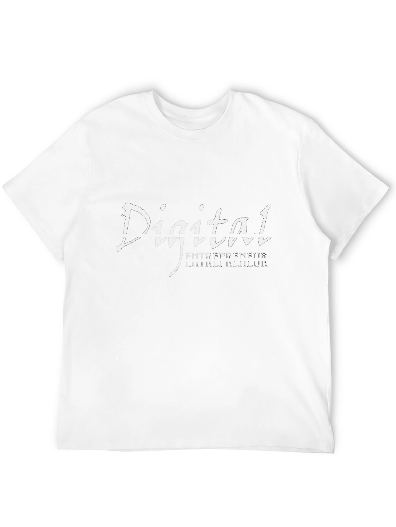 Digital Entrepreneur Black Graphic Tee