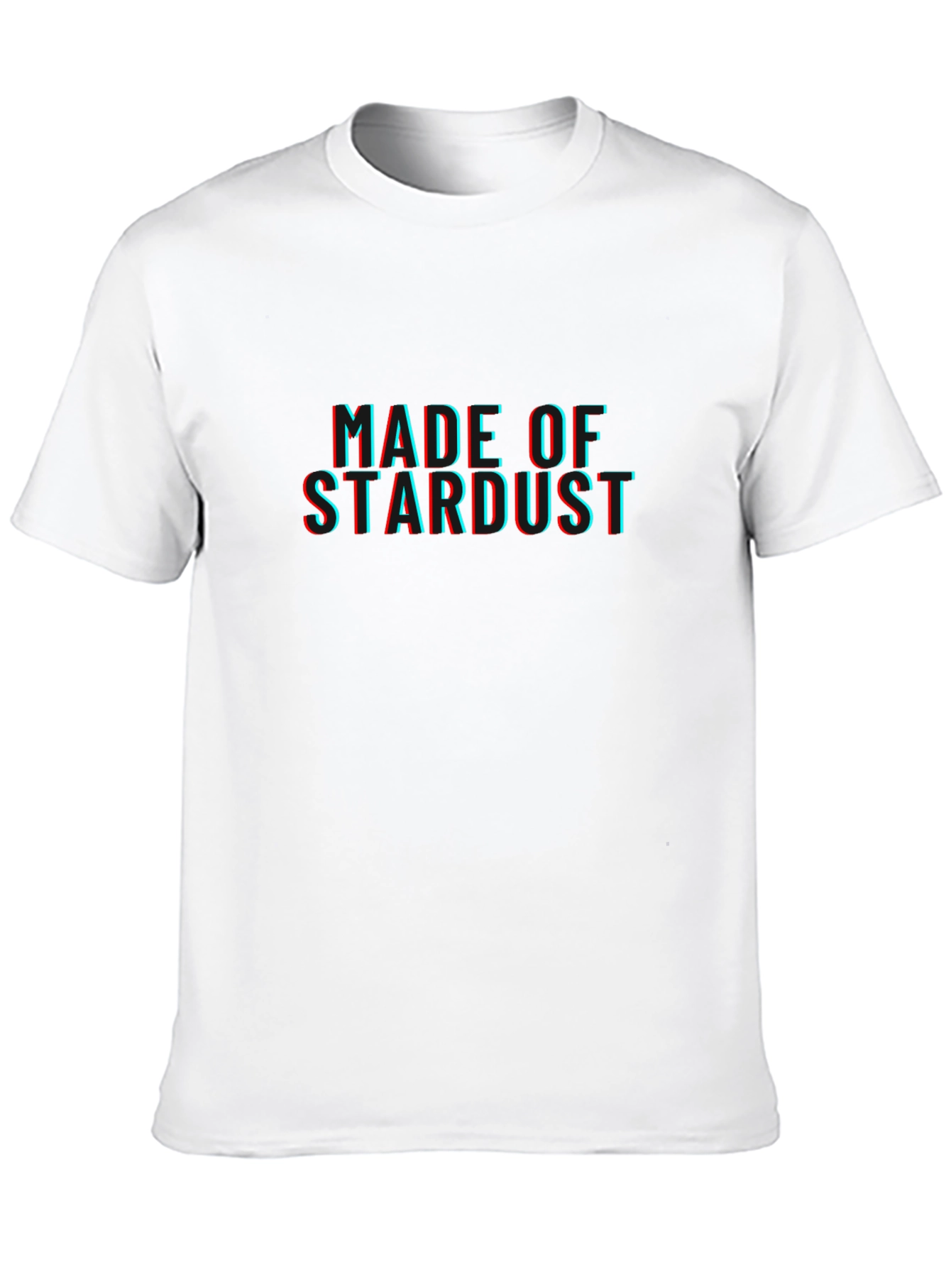 Made of Stardust Tee - Black Graphic T-Shirt