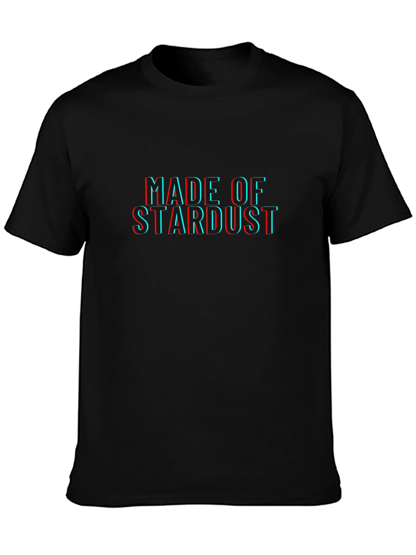 Made of Stardust Tee - Black Graphic T-Shirt