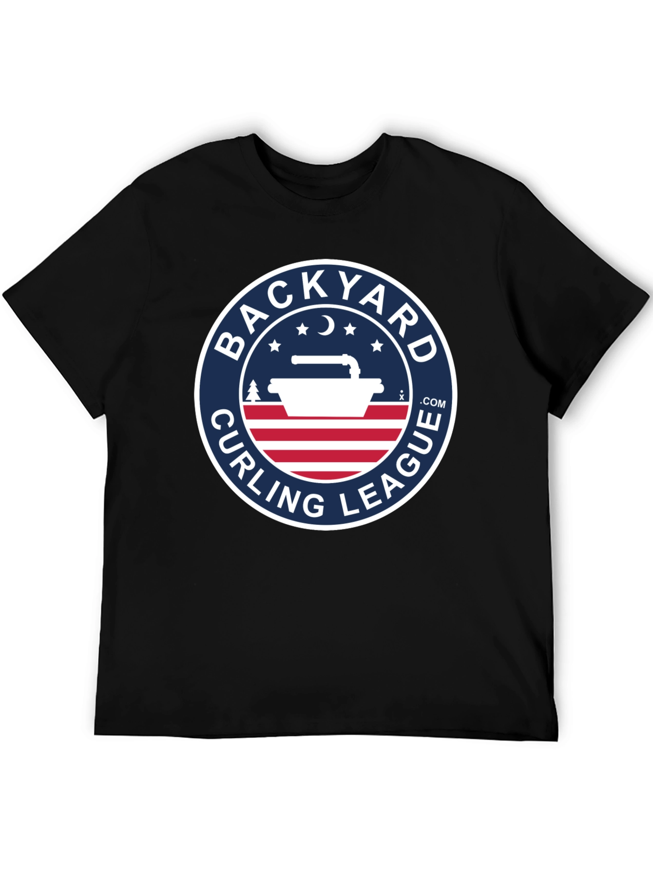 Backyard Curling League T-Shirt