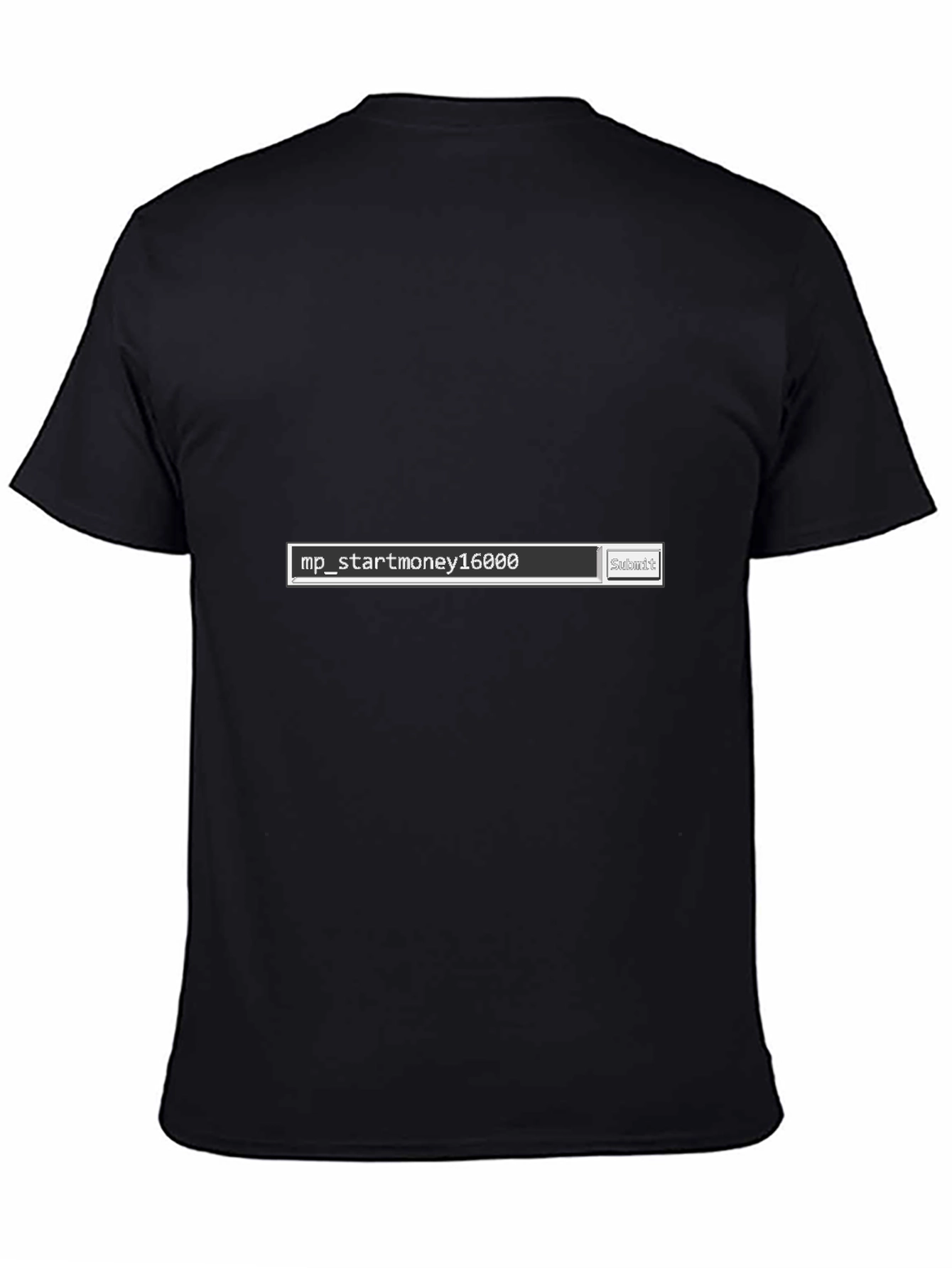 Black T-Shirt - Custom Start Money Design