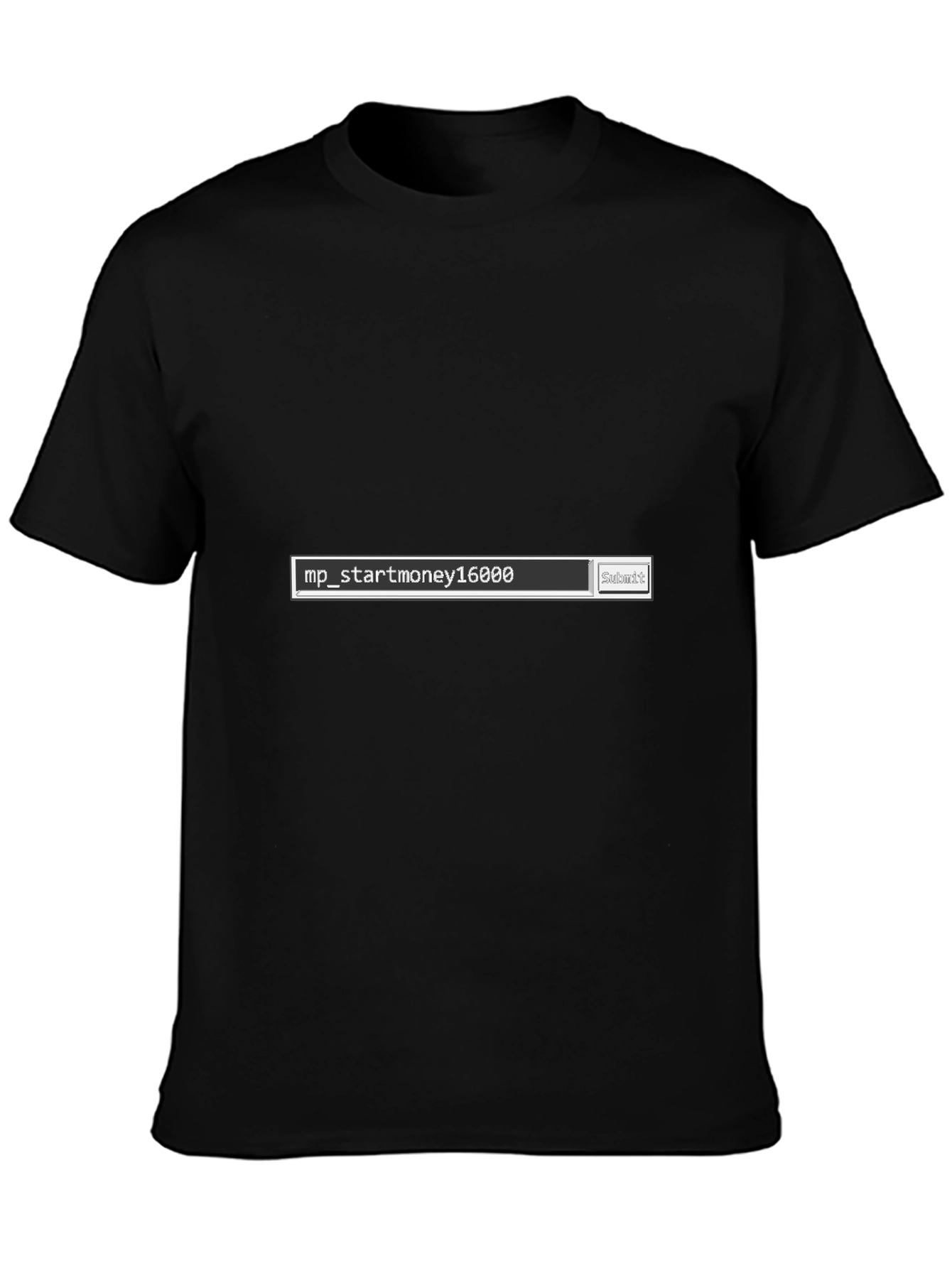Black T-Shirt - Custom Start Money Design