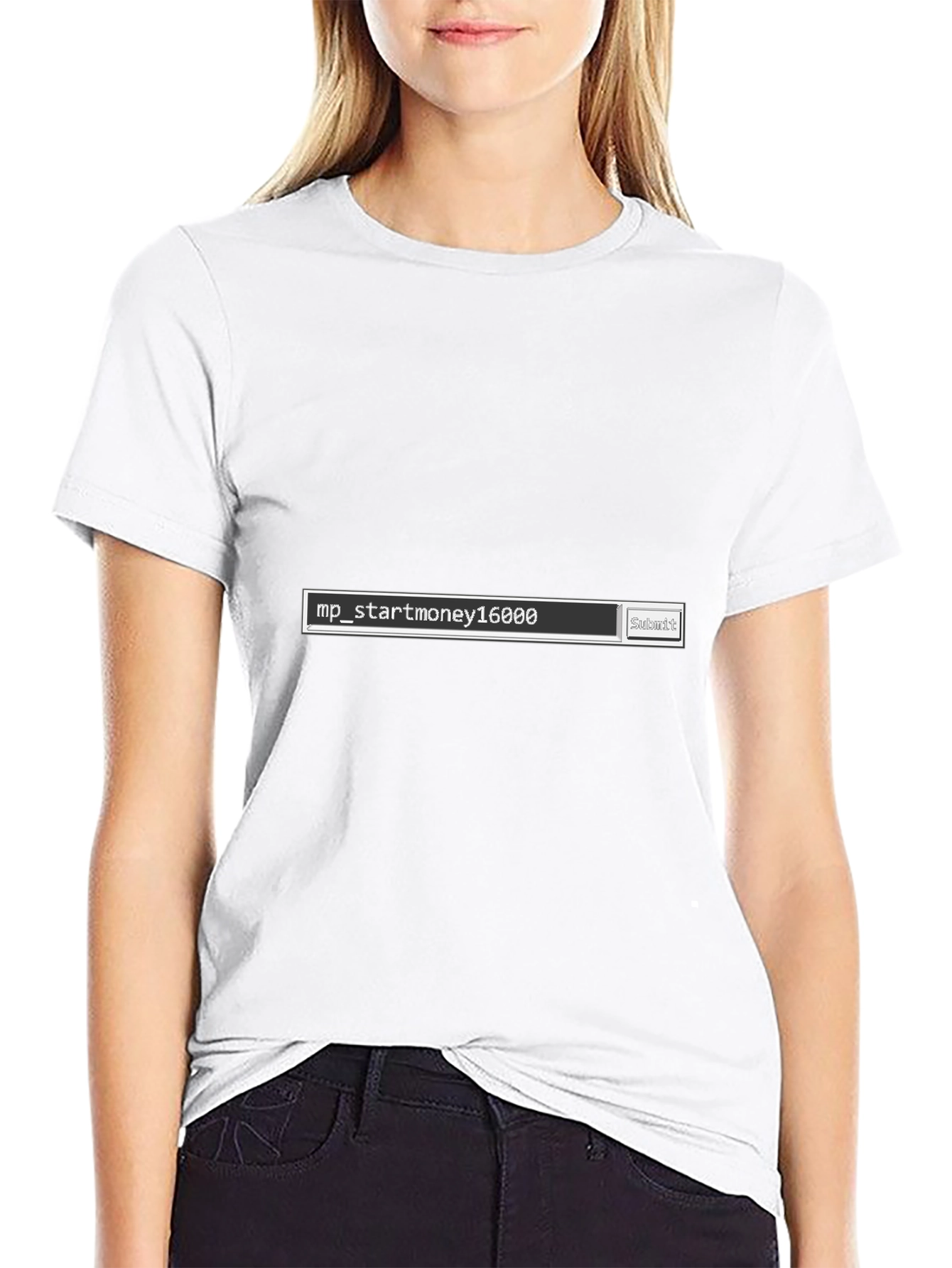 Black T-Shirt - Custom Start Money Design
