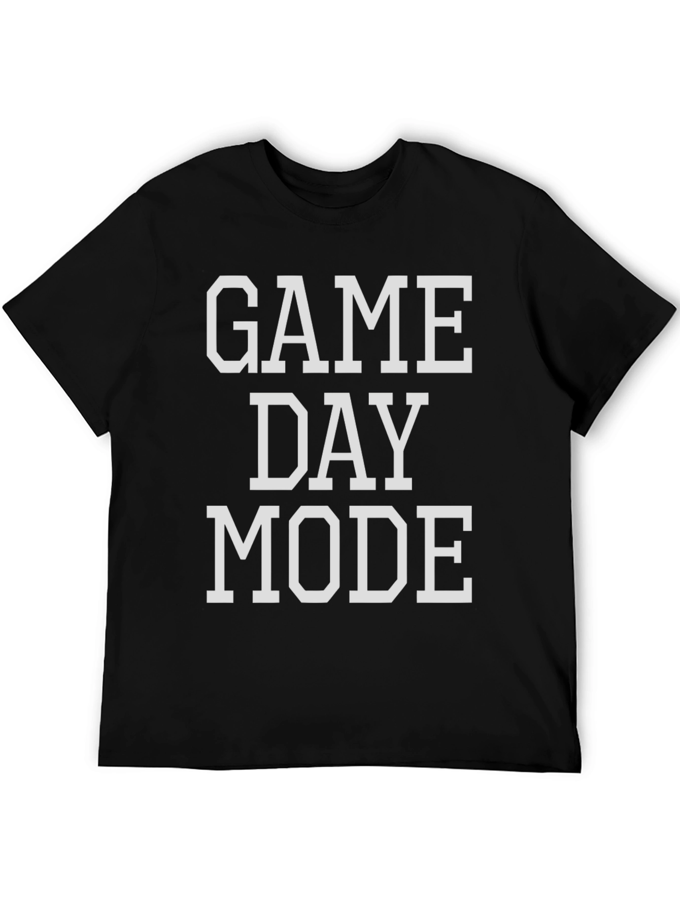 Game Day Mode Black T-Shirt