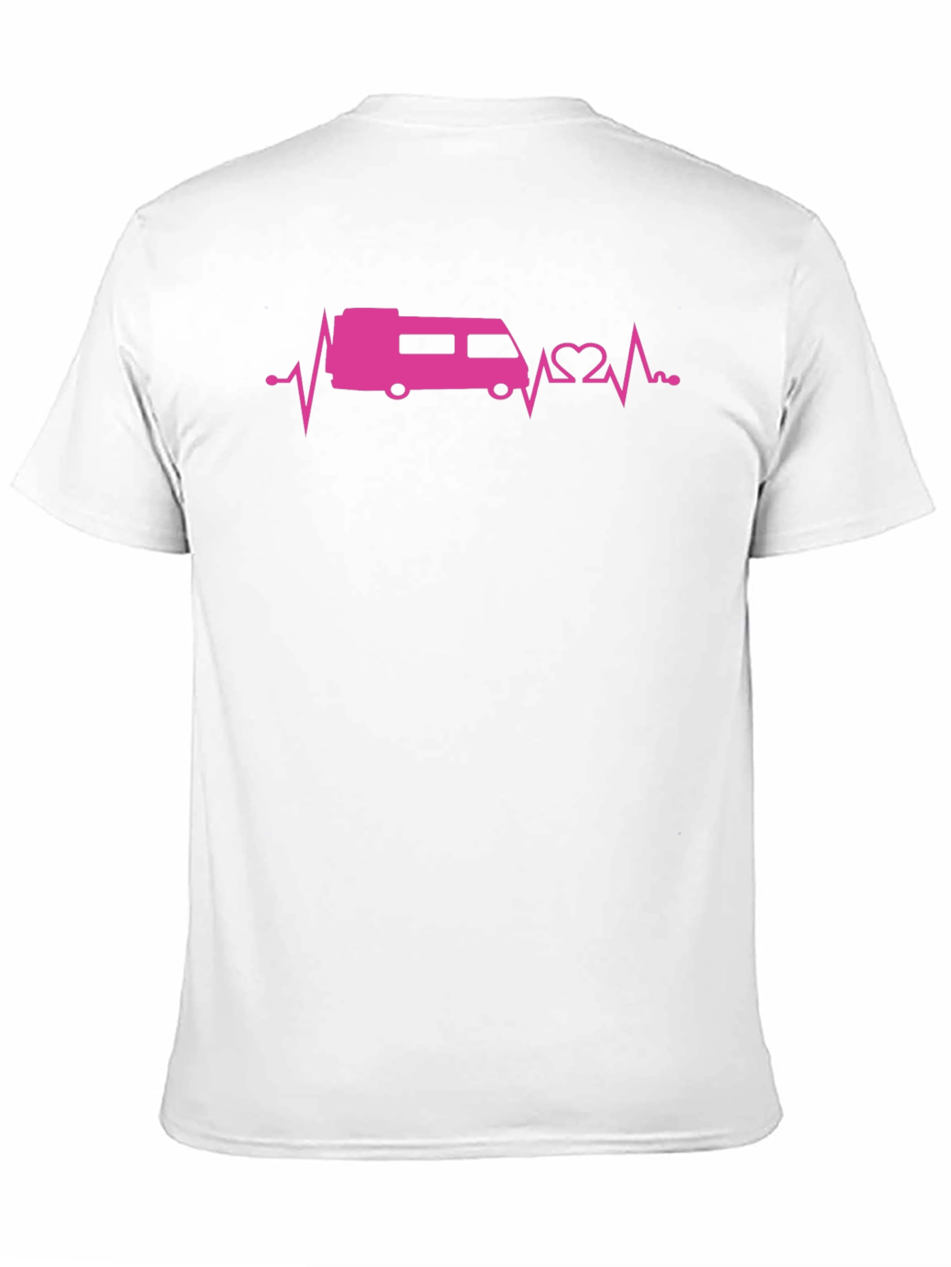 RV Heartbeat T-Shirt - Black Graphic Tee