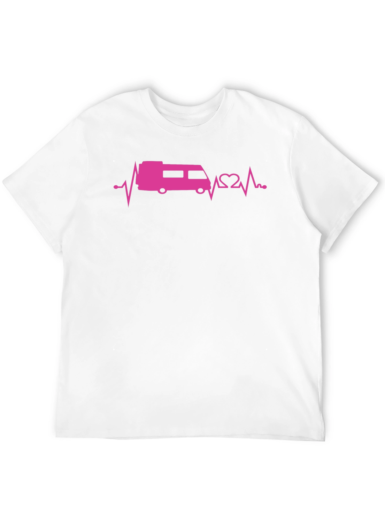 RV Heartbeat T-Shirt - Black Graphic Tee