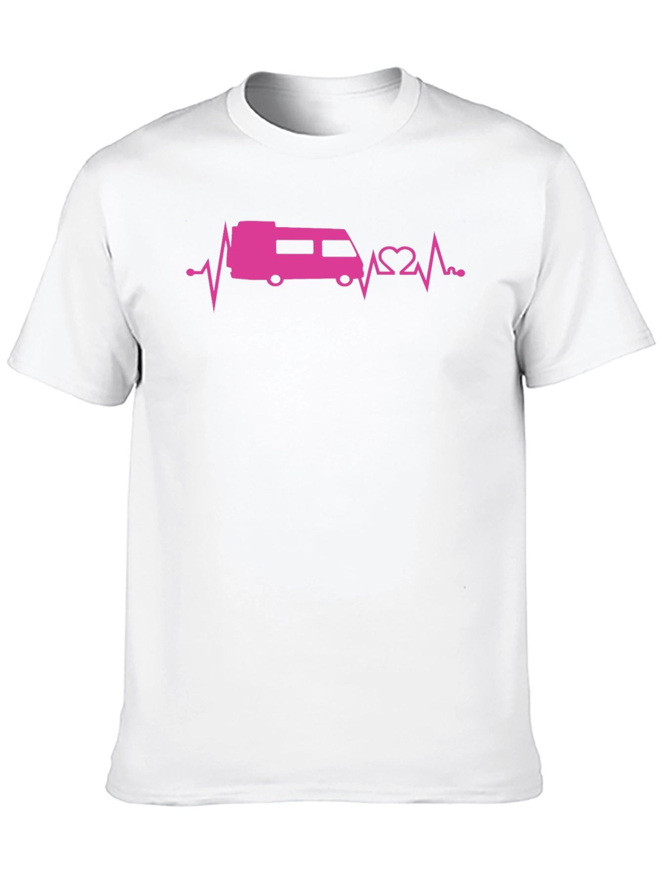 RV Heartbeat T-Shirt - Black Graphic Tee