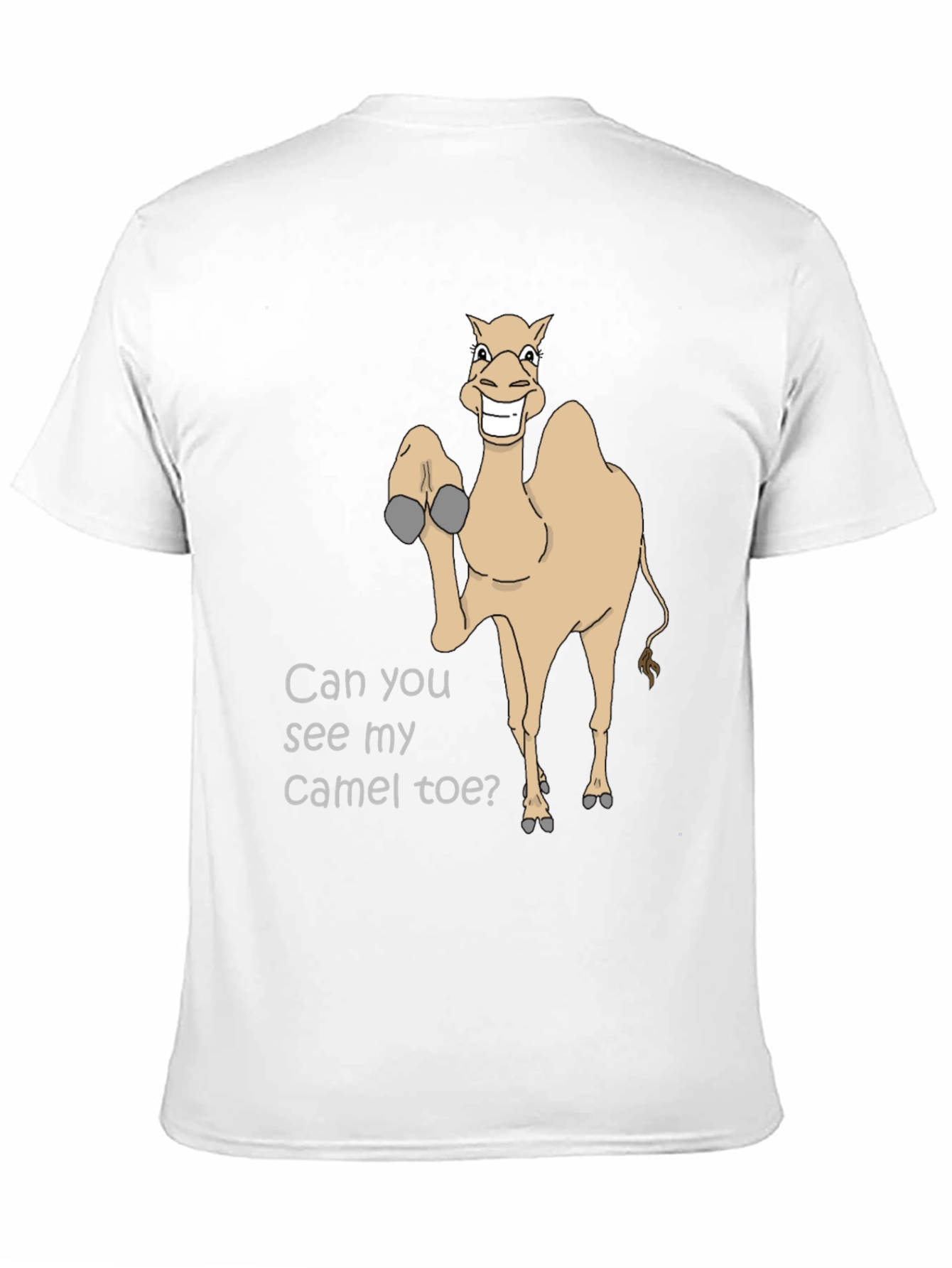 Funny Camel Toe Graphic Tee