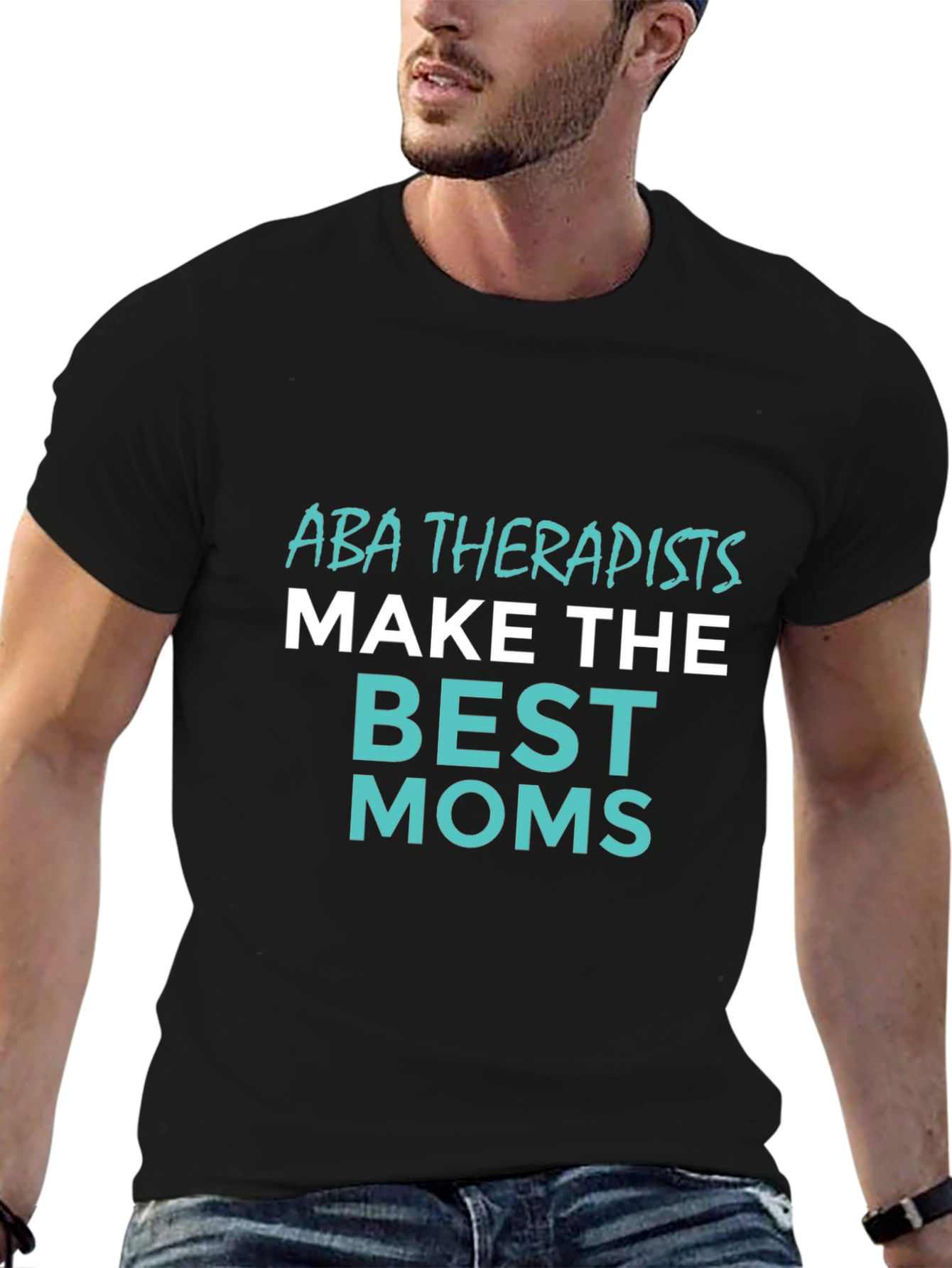 ABA Therapist Mom Graphic T-Shirt