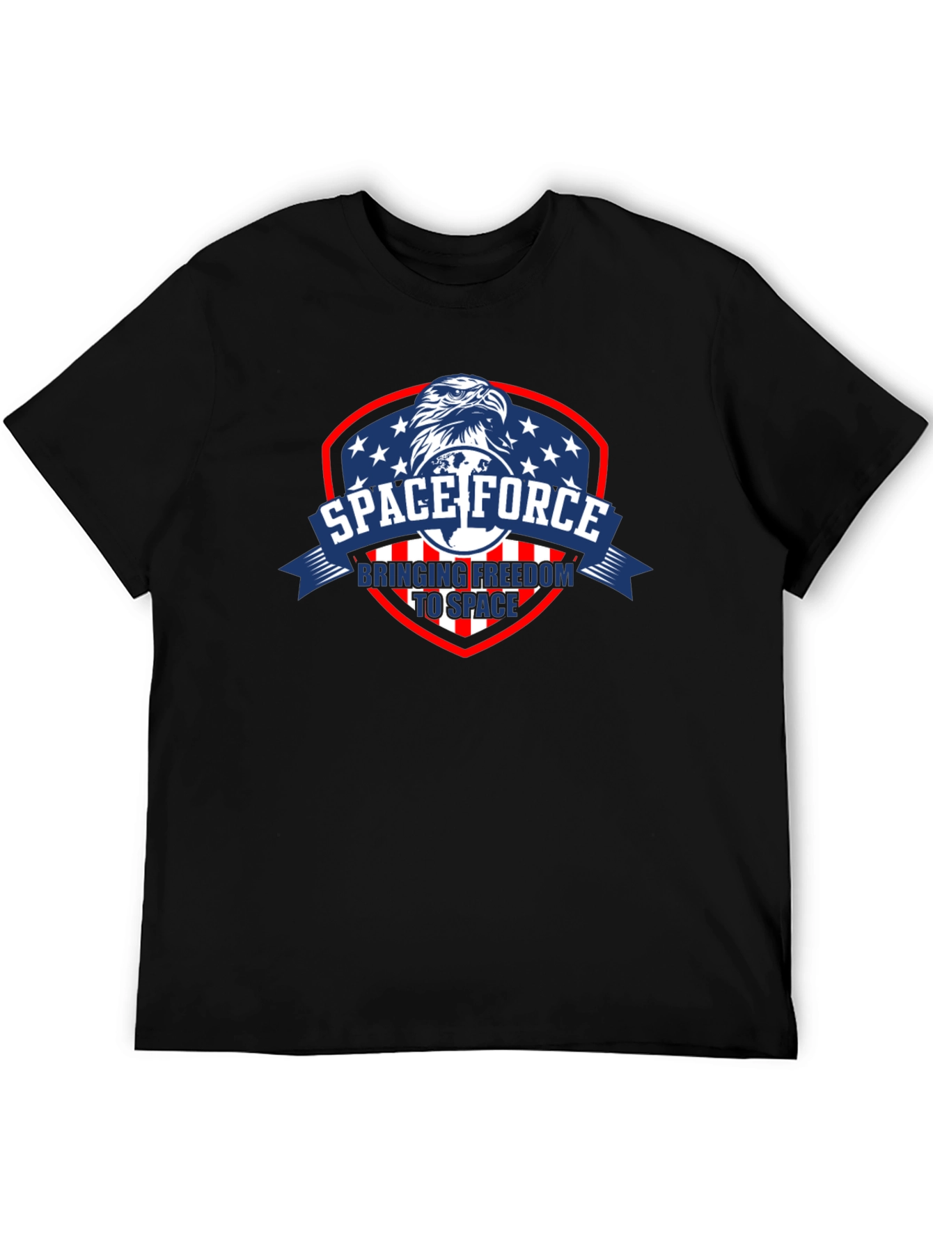 Space Force Eagle Graphic T-Shirt