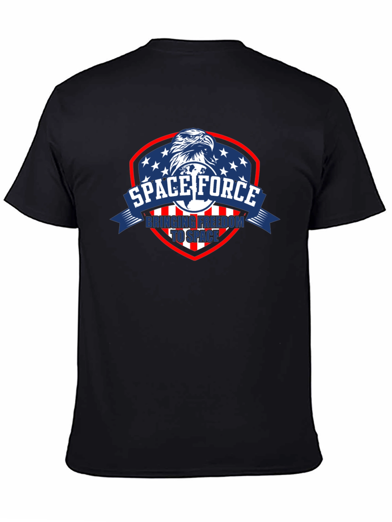 Space Force Eagle Graphic T-Shirt