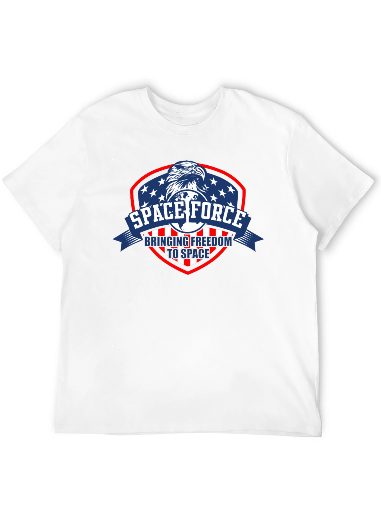 Space Force Eagle Graphic T-Shirt
