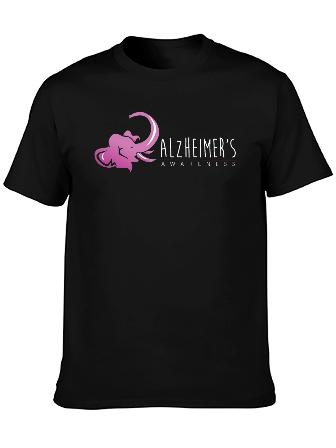 Alzheimers Awareness Elephant T-Shirt
