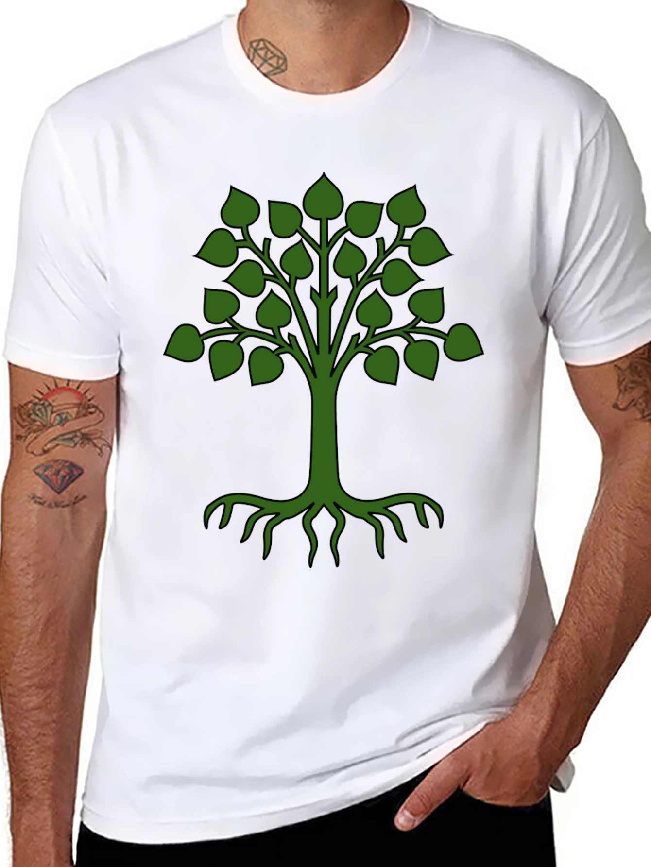 Tree of Gondor Graphic T-Shirt - Black