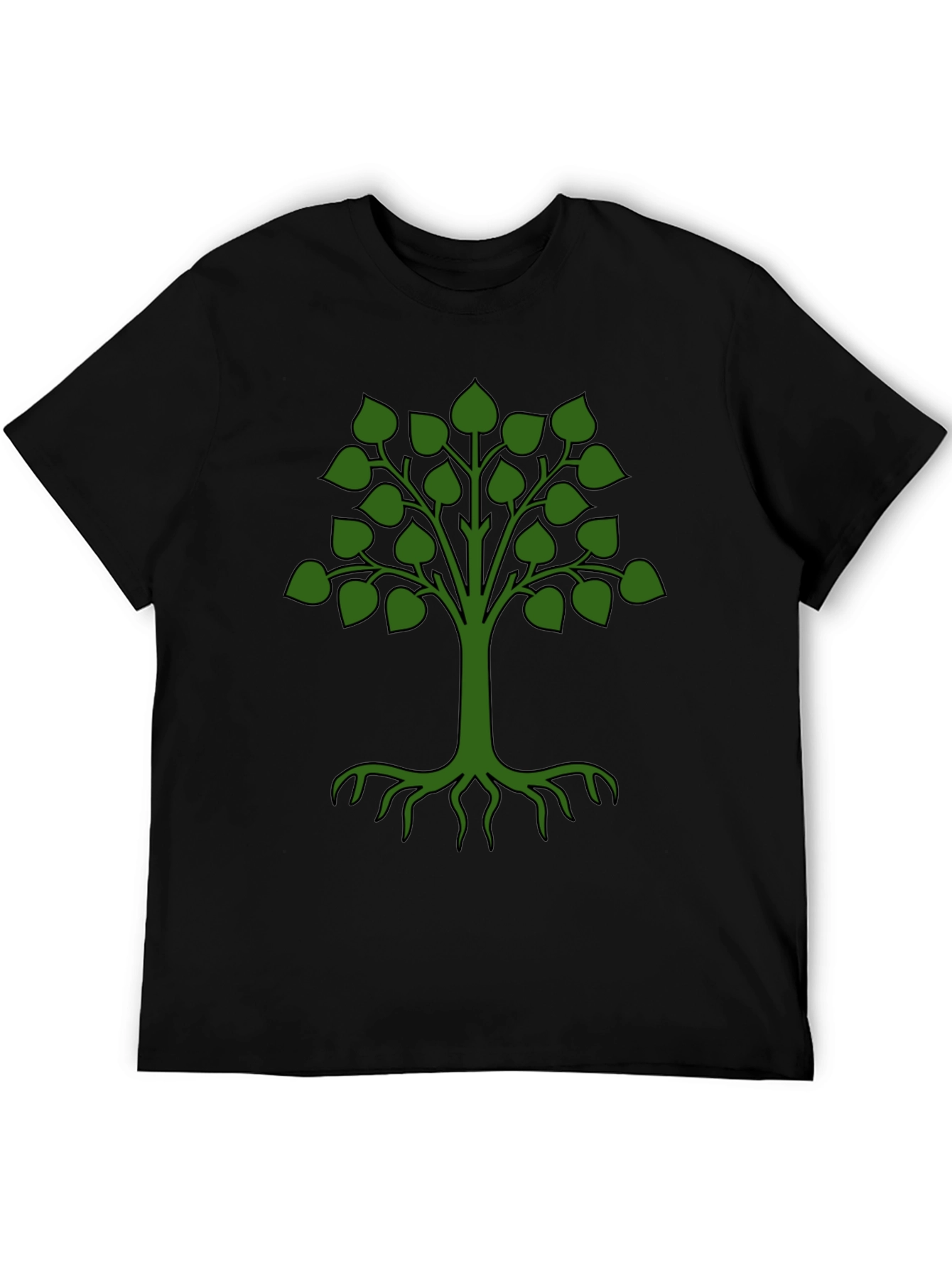 Tree of Gondor Graphic T-Shirt - Black