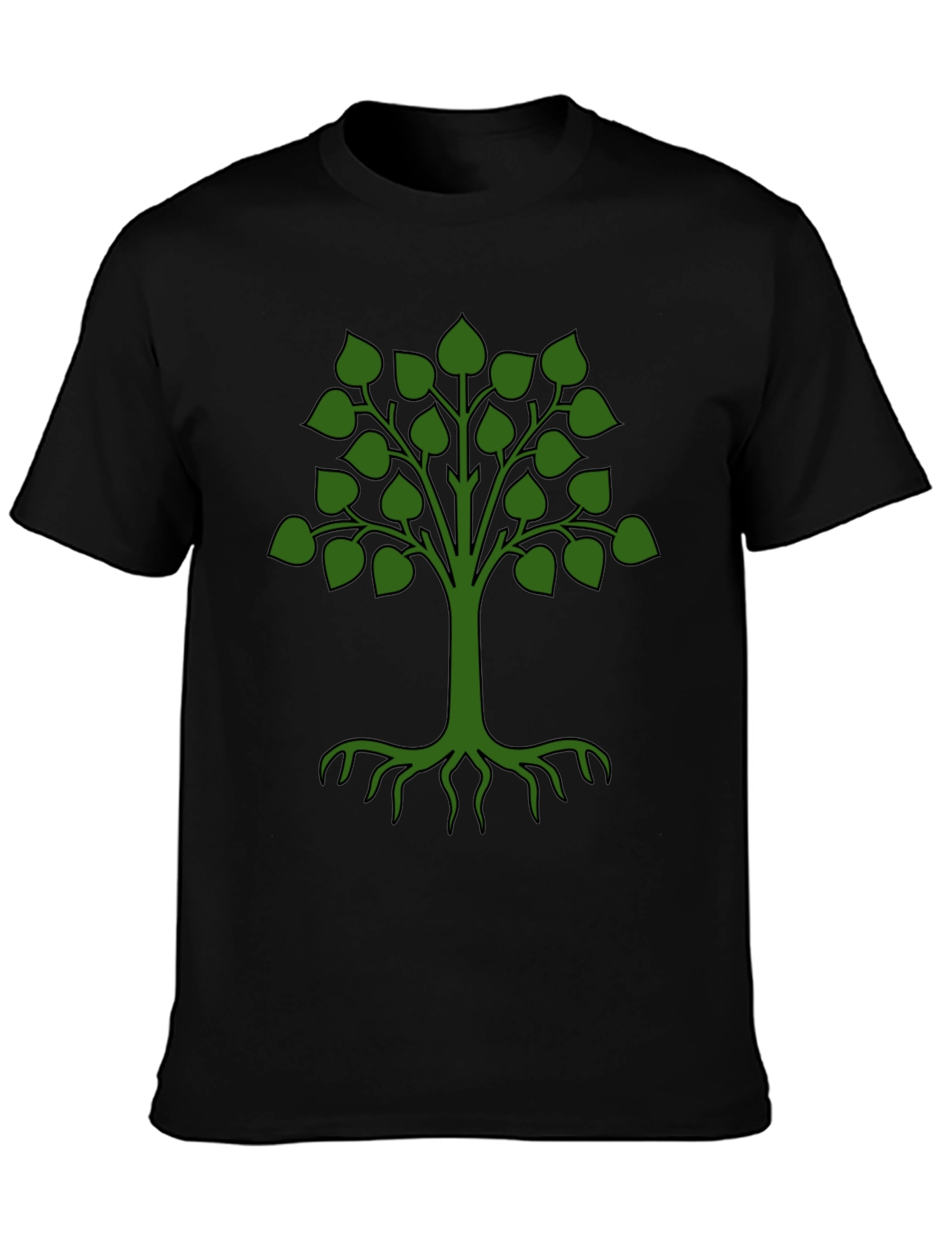 Tree of Gondor Graphic T-Shirt - Black