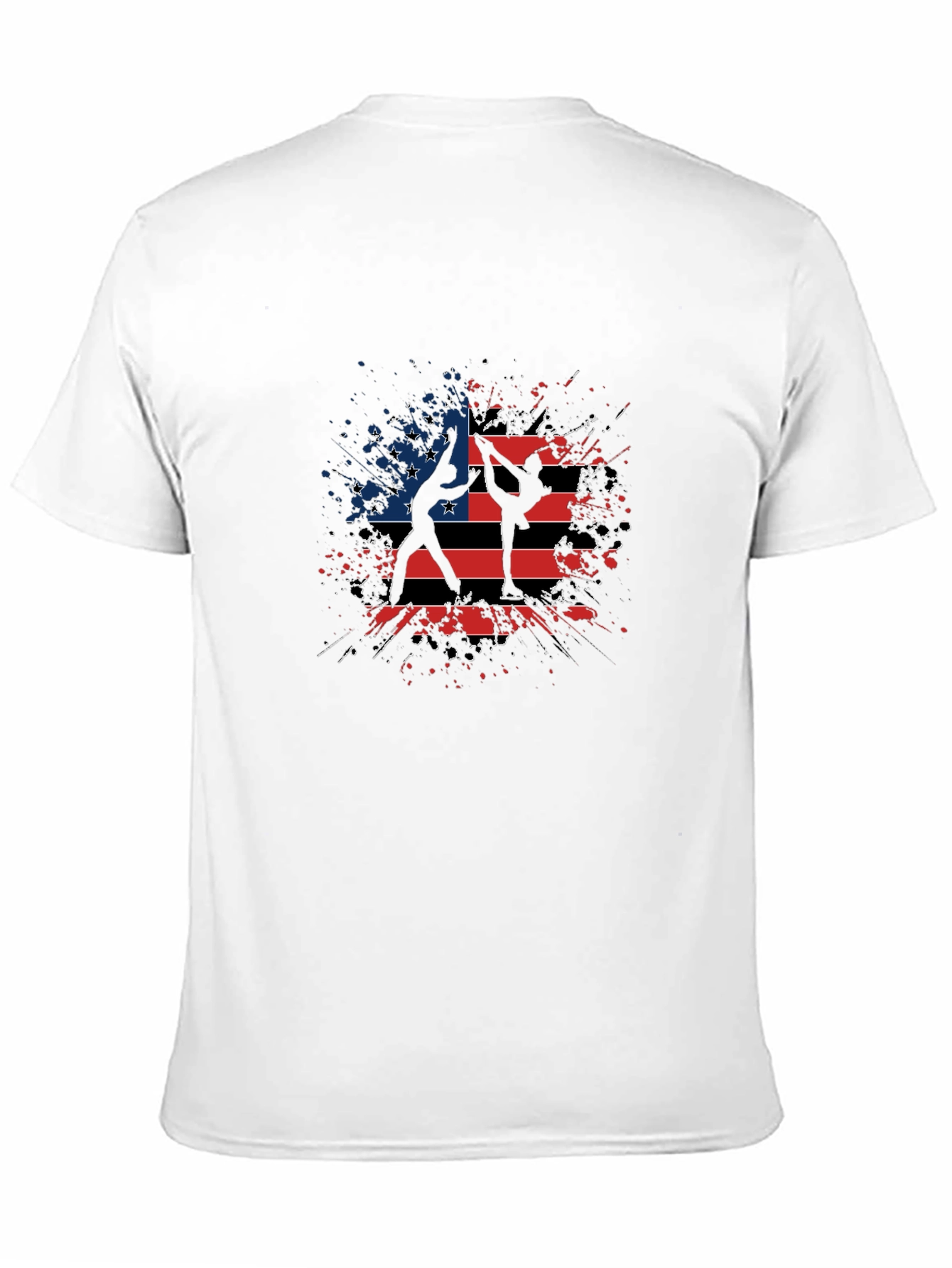 American Flag Gymnastics T-Shirt