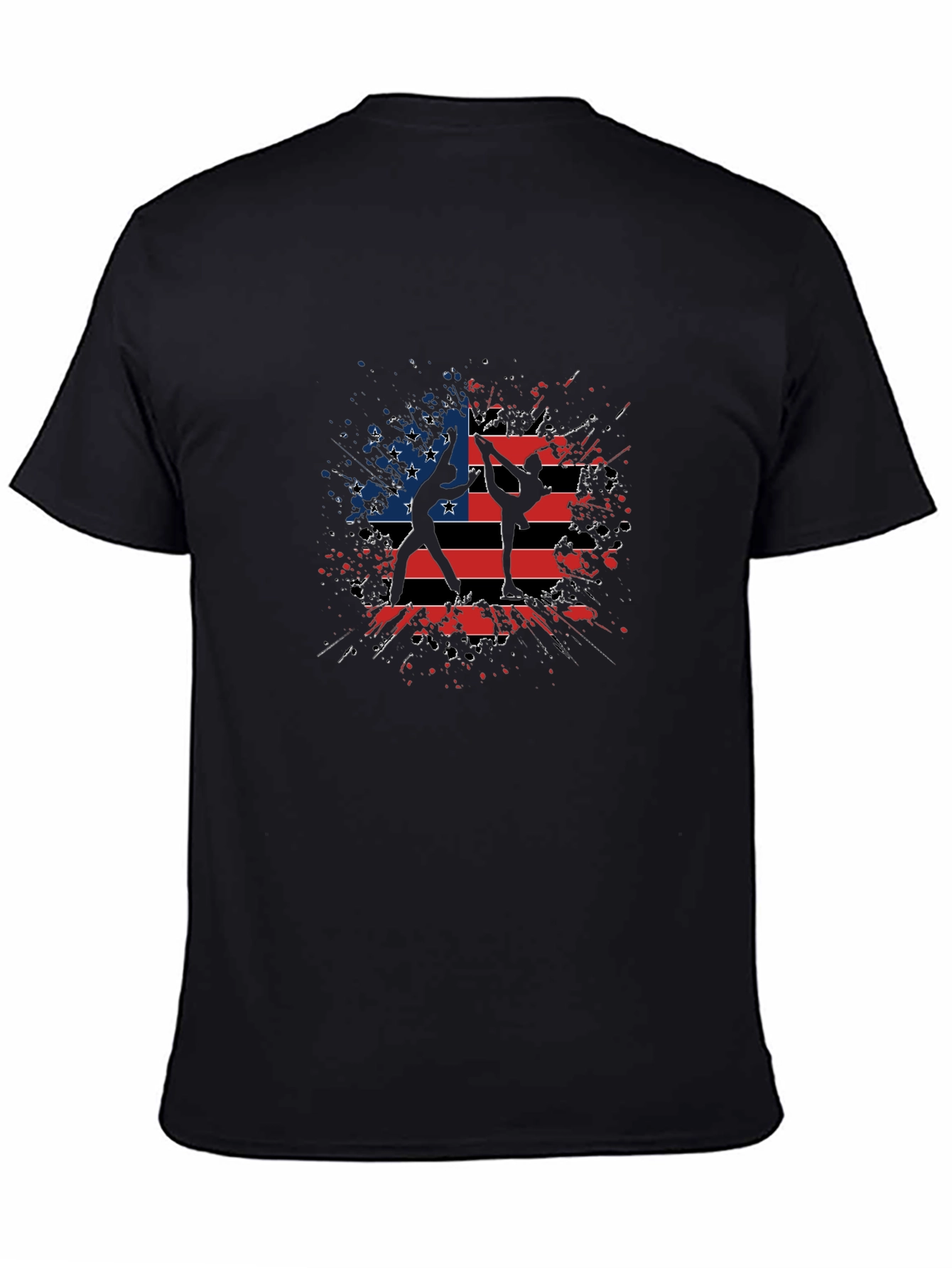 American Flag Gymnastics T-Shirt