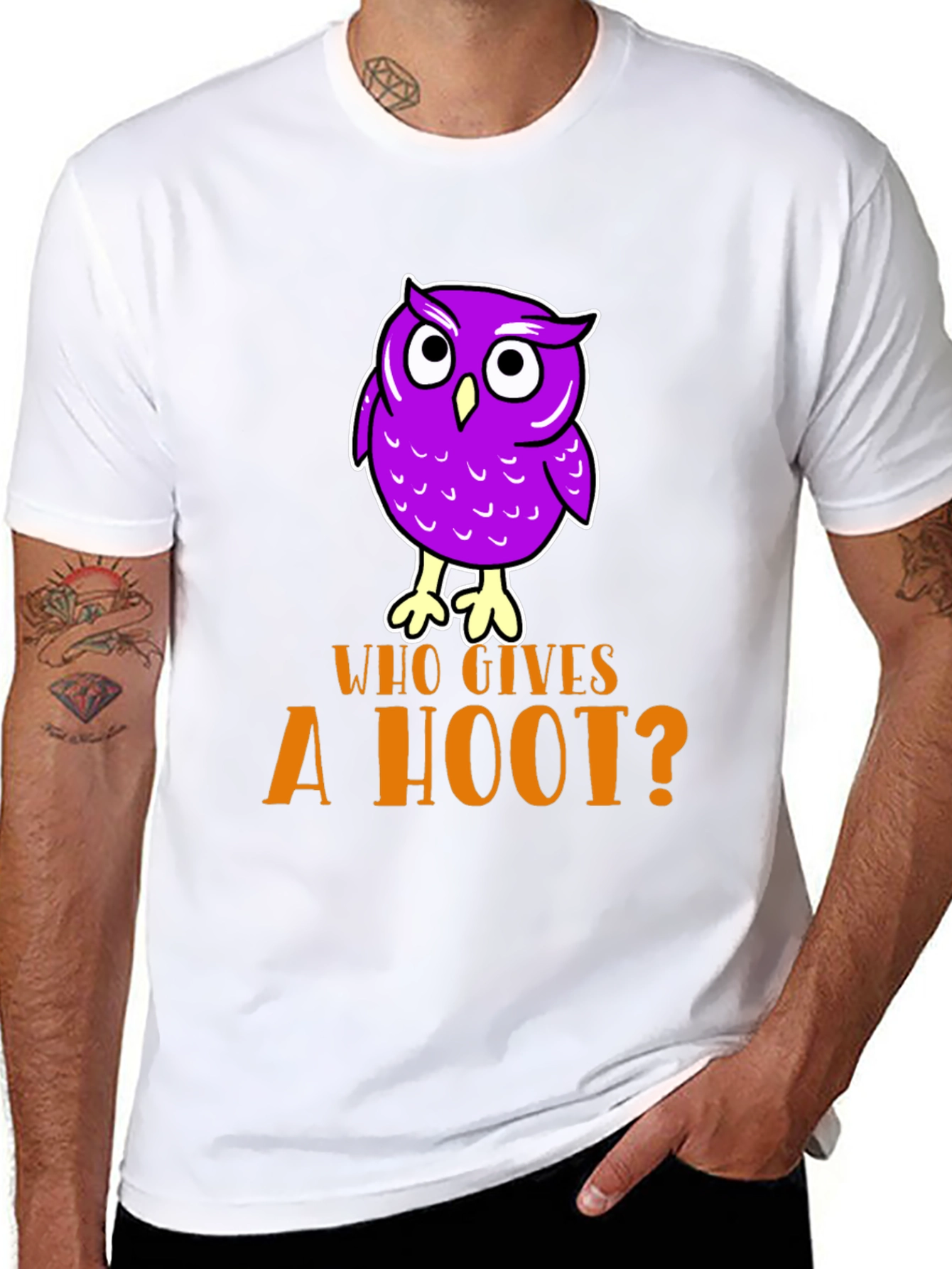 Who Gives a Hoot Owl T-Shirt