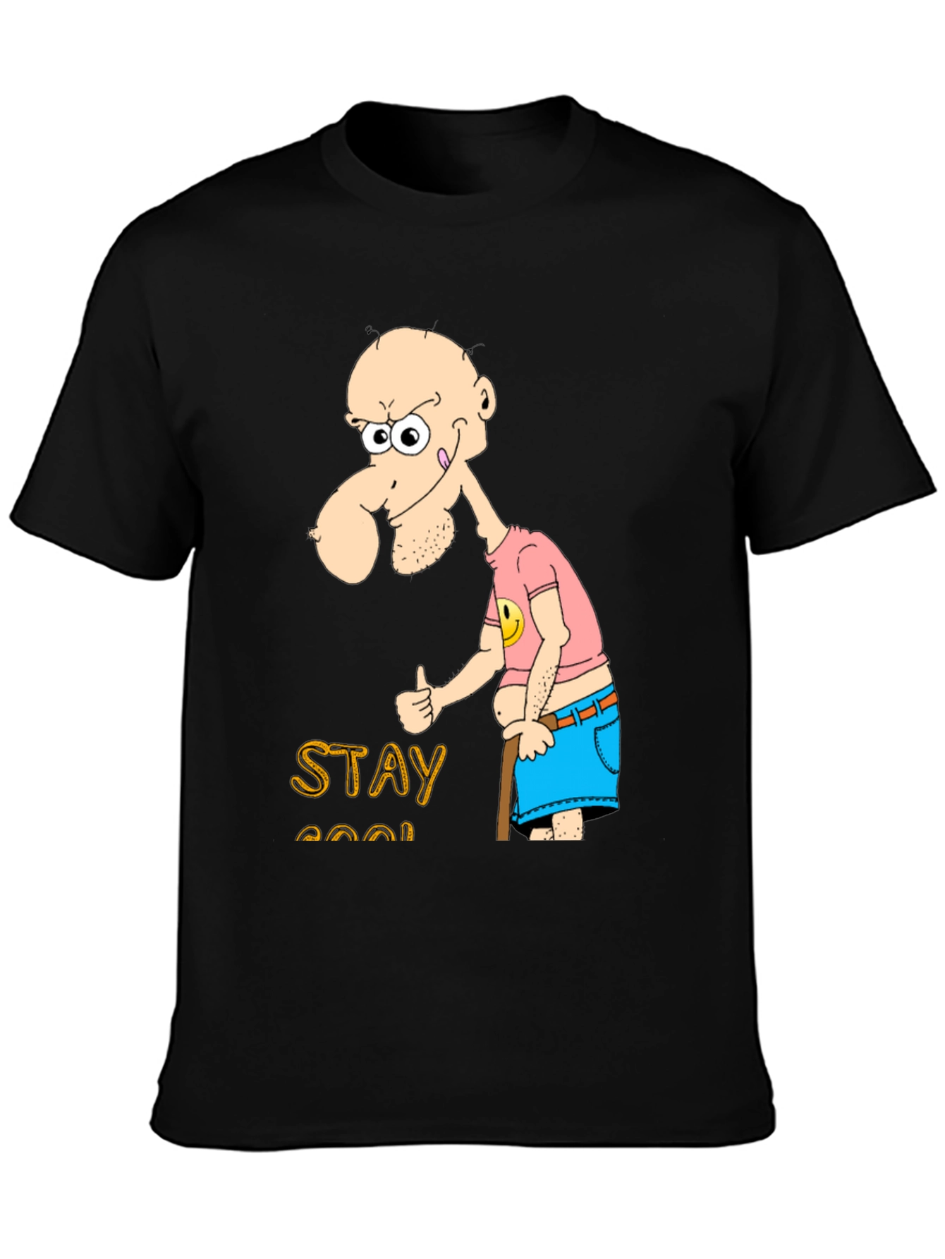 Stay Cool Cartoon T-Shirt