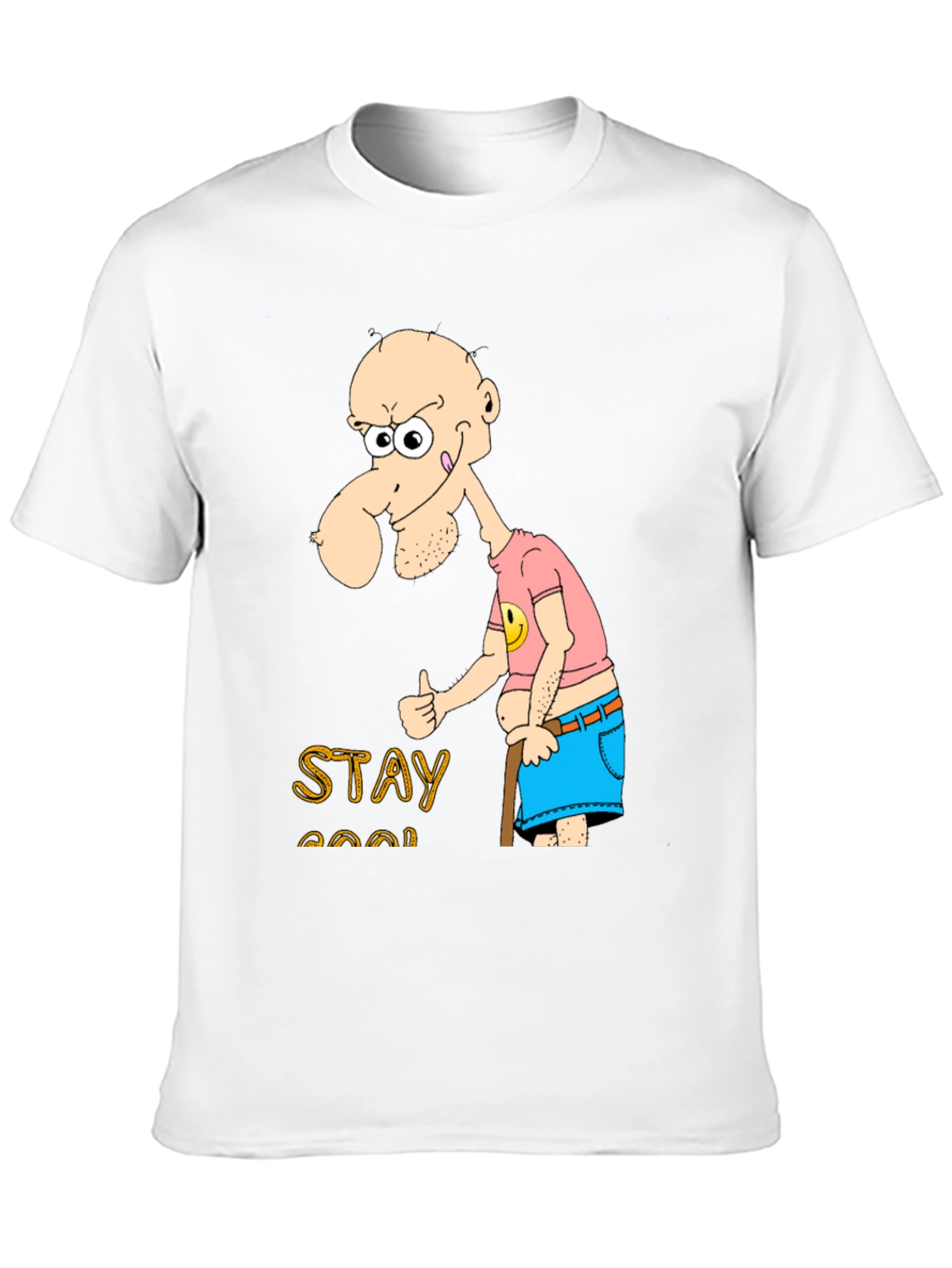Stay Cool Cartoon T-Shirt