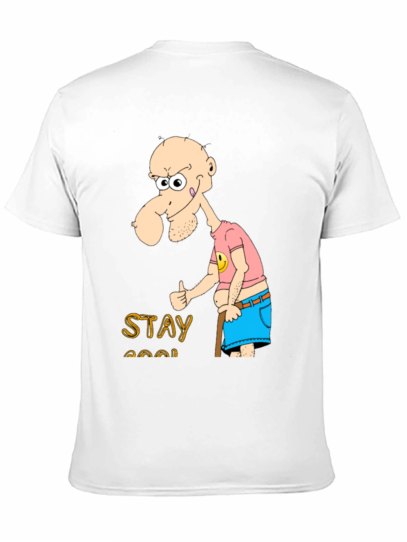 Stay Cool Cartoon T-Shirt