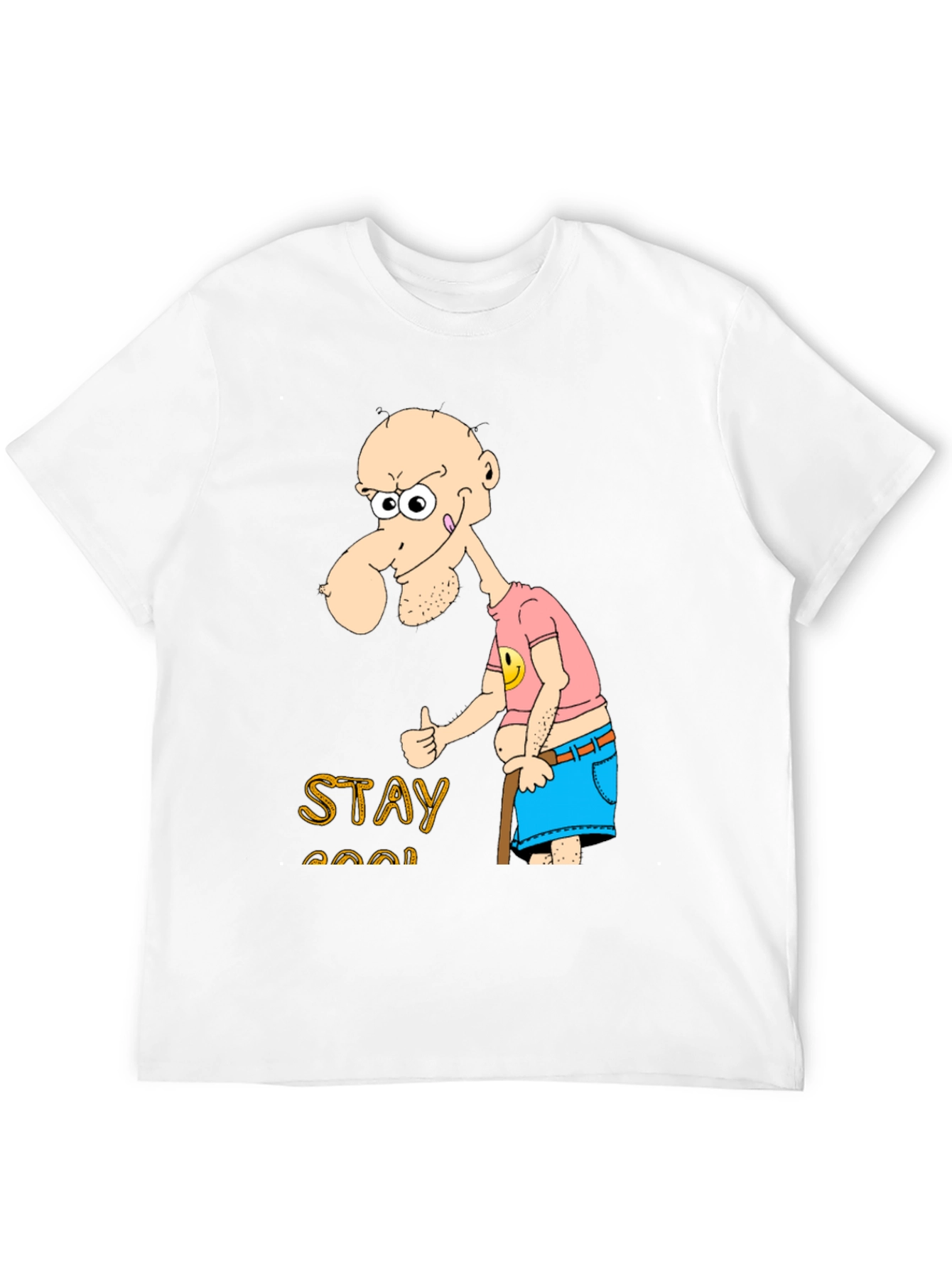 Stay Cool Cartoon T-Shirt