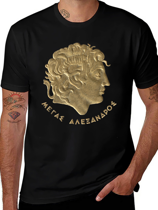 Alexander the Great Black T-Shirt