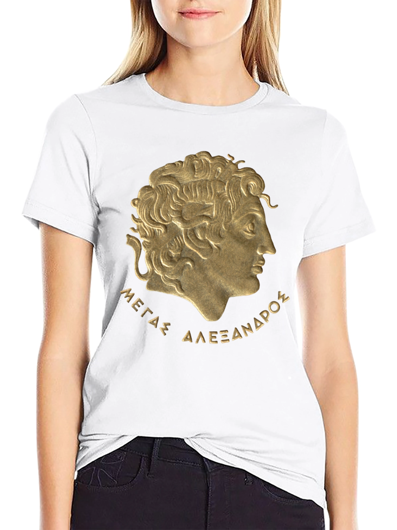 Alexander the Great Black T-Shirt