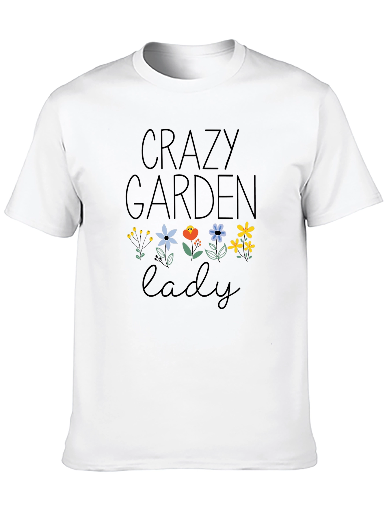 Crazy Garden Lady Graphic Tee